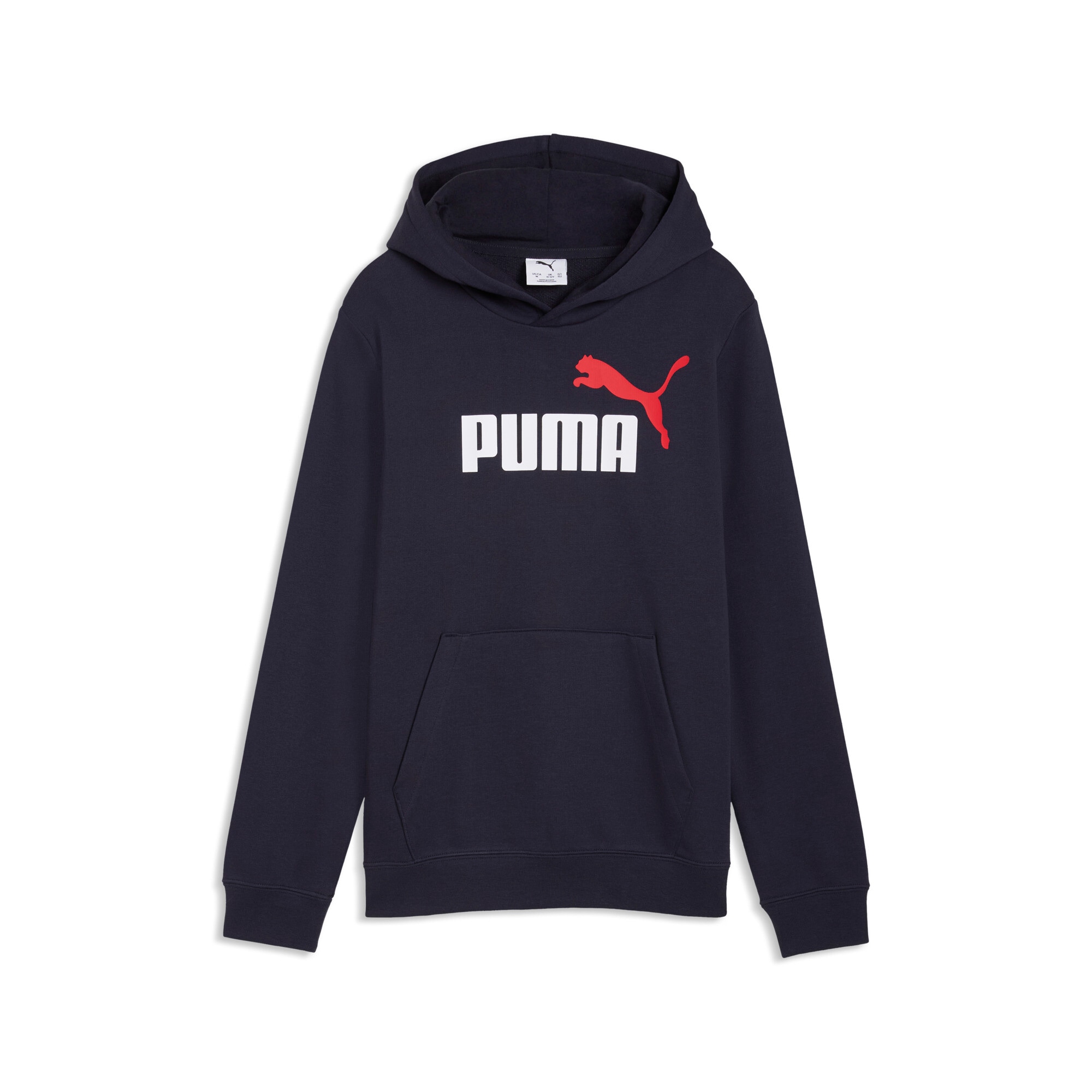PUMA Kapuzensweatshirt »ESS 2 COLOR NO.1 LOGO HOODIE TR B«, für Jugendliche, mit Print-Applikation, mit Kängurutasche
