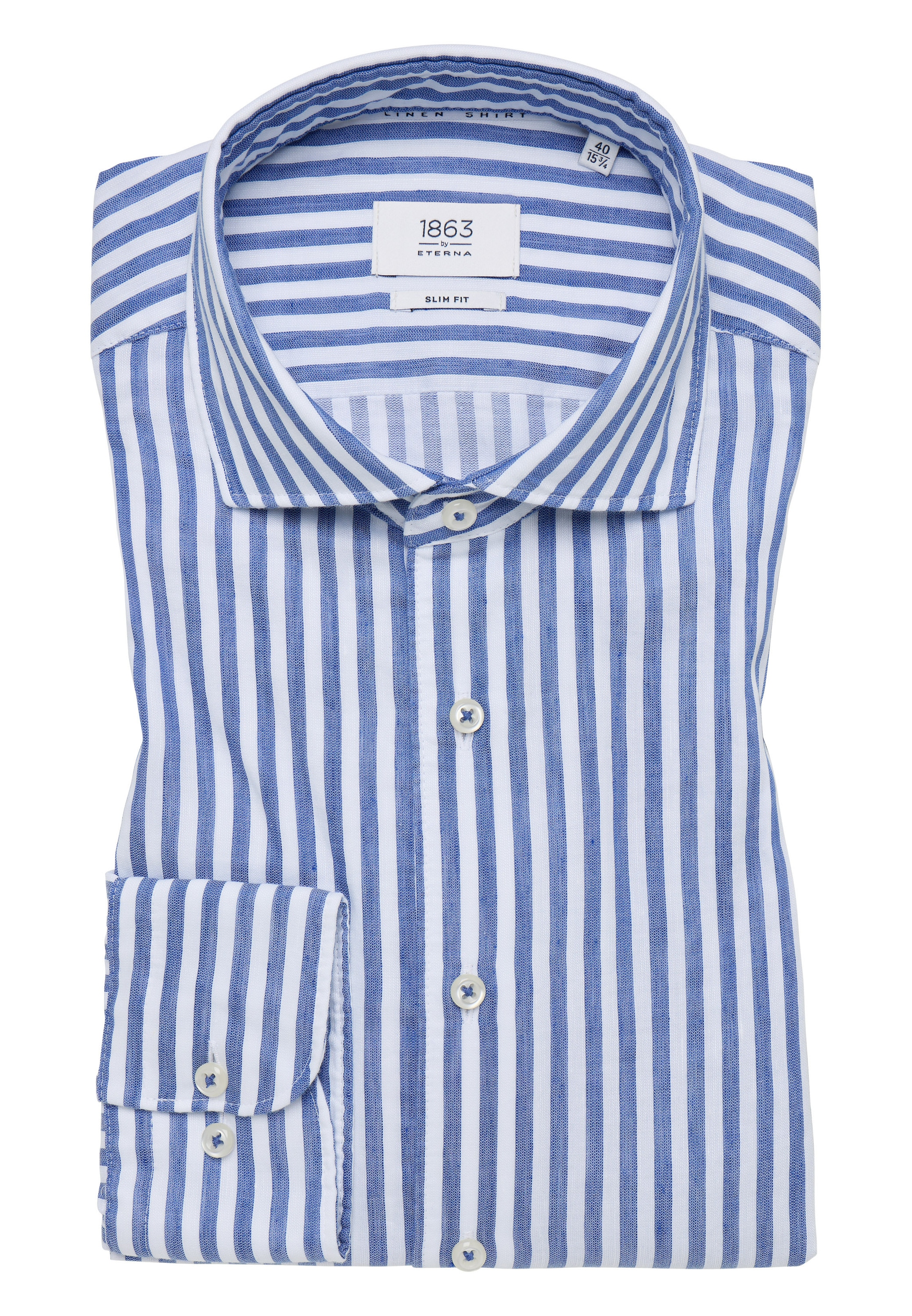 Eterna Langarmhemd »SLIM FIT«, EASY IRON (bügelleicht)