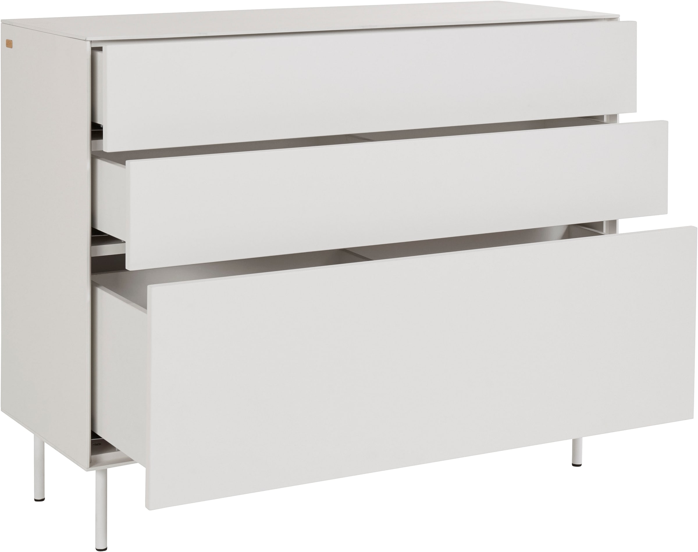 LeGer Home by Lena Gercke Sideboard »Essentials«, Breite: 112cm, MDF lackiert, Push-to-open-Funktion