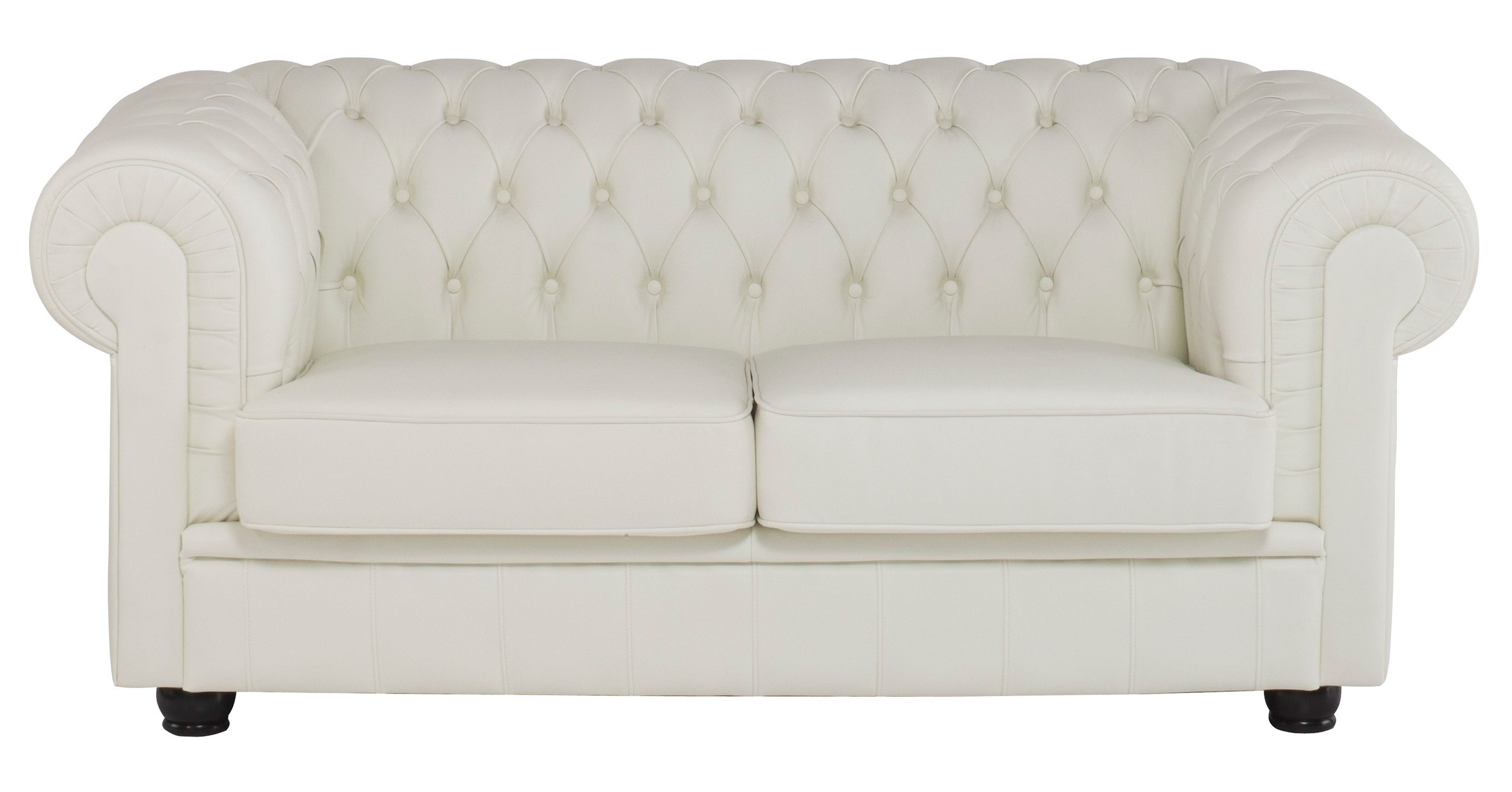 Max Winzer® Chesterfield-Sofa »Kent 2-Sitzer, edel und bequem, hochwertige Detailverarbeitung«, mit aufwendiger Knopfheftung, komfortable Armlehne, Breite 175 cm