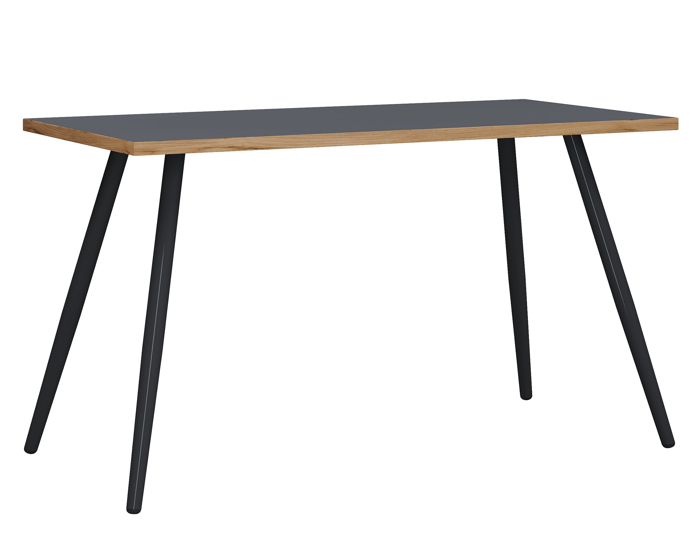 VCM Schreibtisch »VCM Schreibtisch Computertisch Bürotisch Skandanivischer Retro Look Salia 110x80 cm«, (Salia)