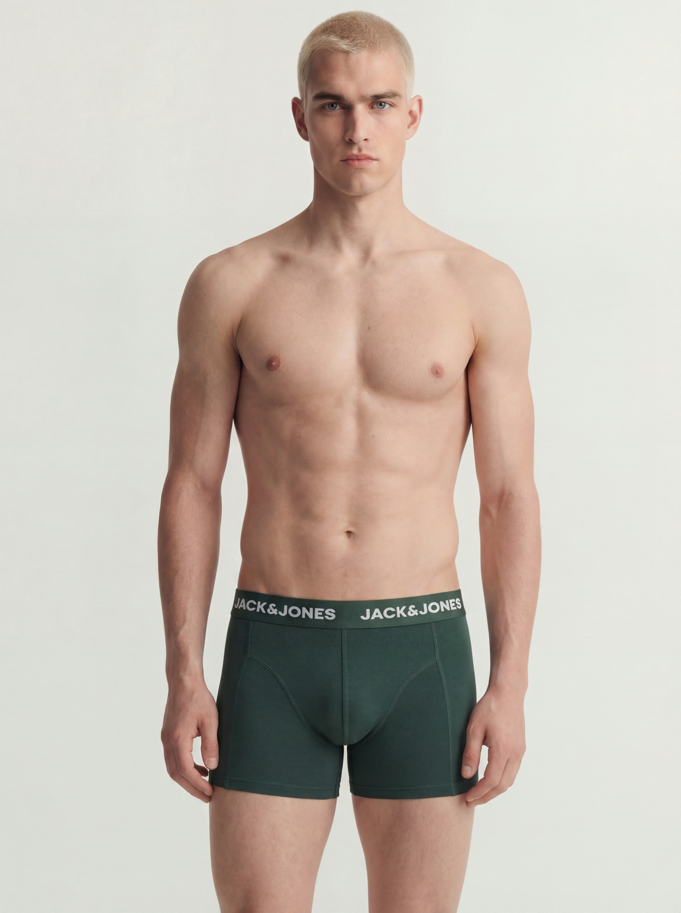 Jack & Jones Trunk »JACFAX TRUNKS 3 PACK NOOS« Packung, 3 Stk. Baumwollmischung,