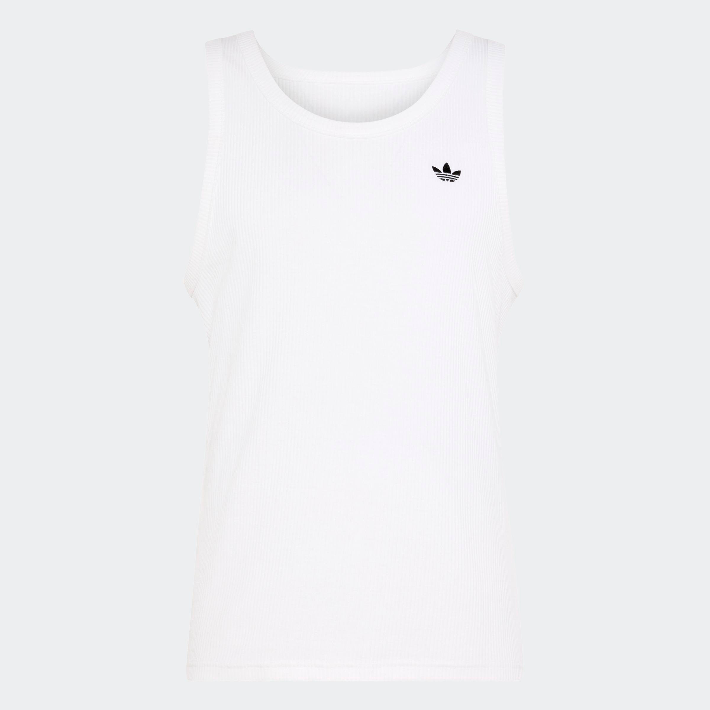 adidas Originals Tanktop »ESS TANK« mit Rundhalsausschnitt, ohne Verschluss, aus Baumwolle