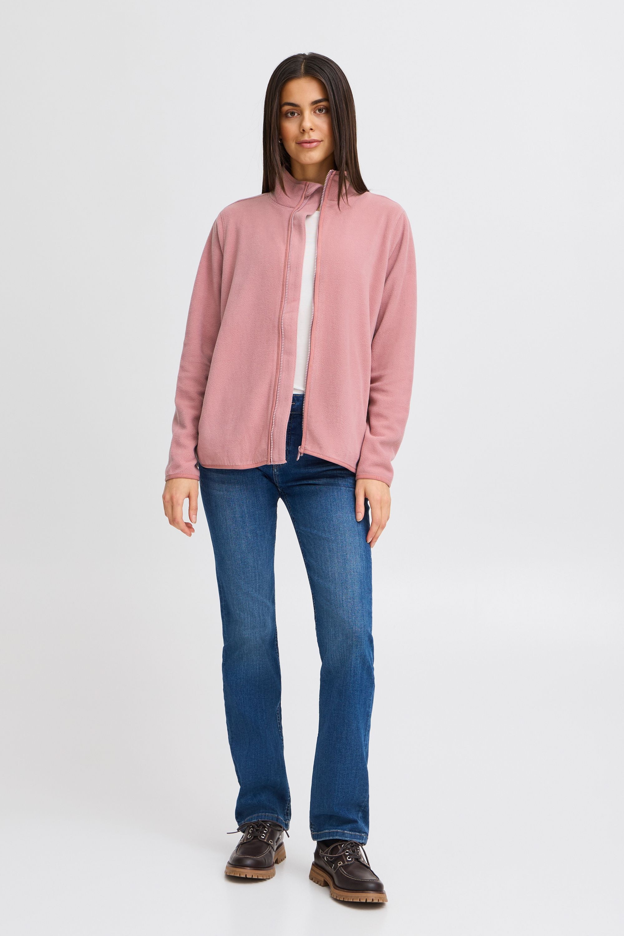 fransa Trainingsjacke »Trainingsjacke FRMILAS«, ohne Kapuze