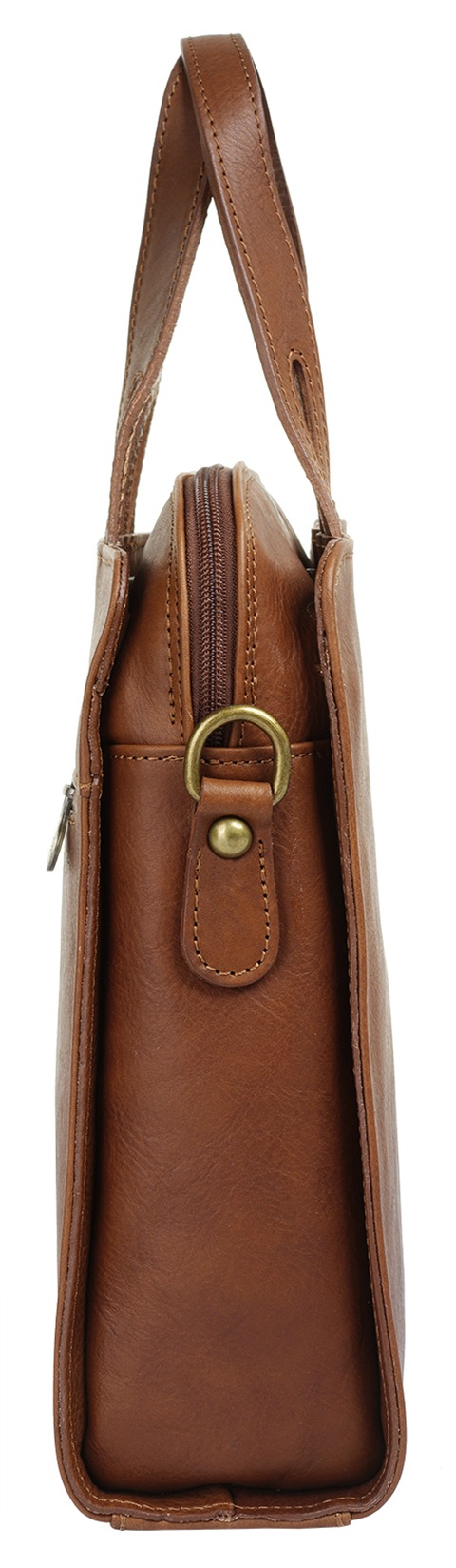 Piké Aktentasche, echt Leder, Made in Italy