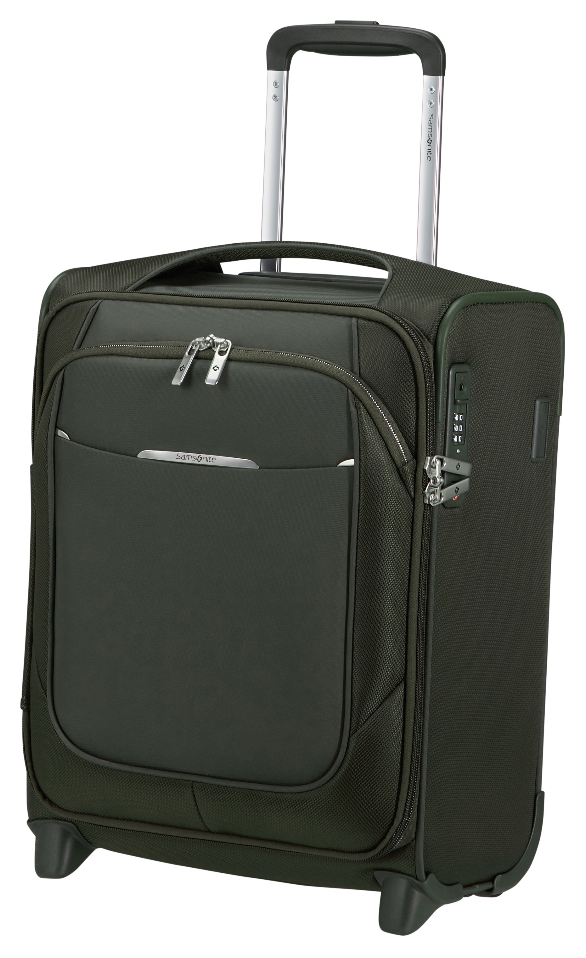Samsonite Weichgepäck-Trolley »RE-LITE, 45 cm«, (Set, 2 St., mit Packwürfel), 2 Rollen, Underseater Handgepäck TSA-Schloss Reisekoffer Laptopfach