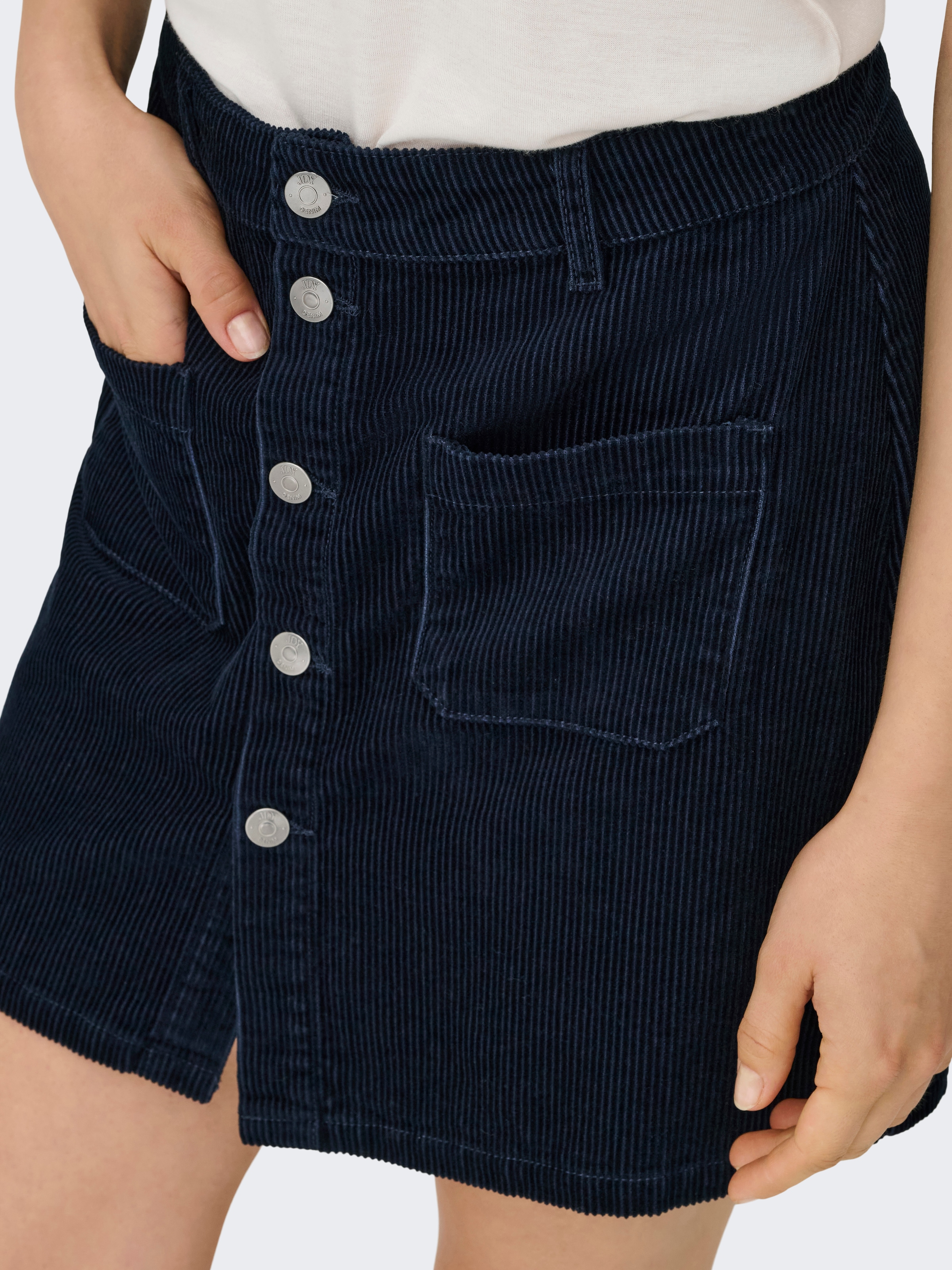 JDY Cordrock »JDYSHIRAZ CORDUROY SKIRT PNT DIA«