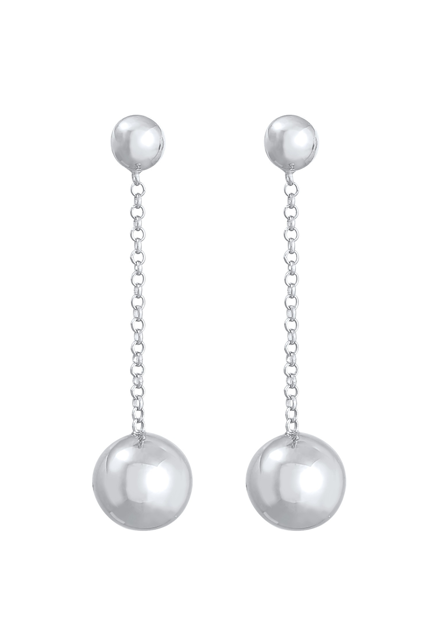 Elli Paar Ohrhänger »Ohrringe Ohrhänger Basic Trend Kugeln 925 Silber«