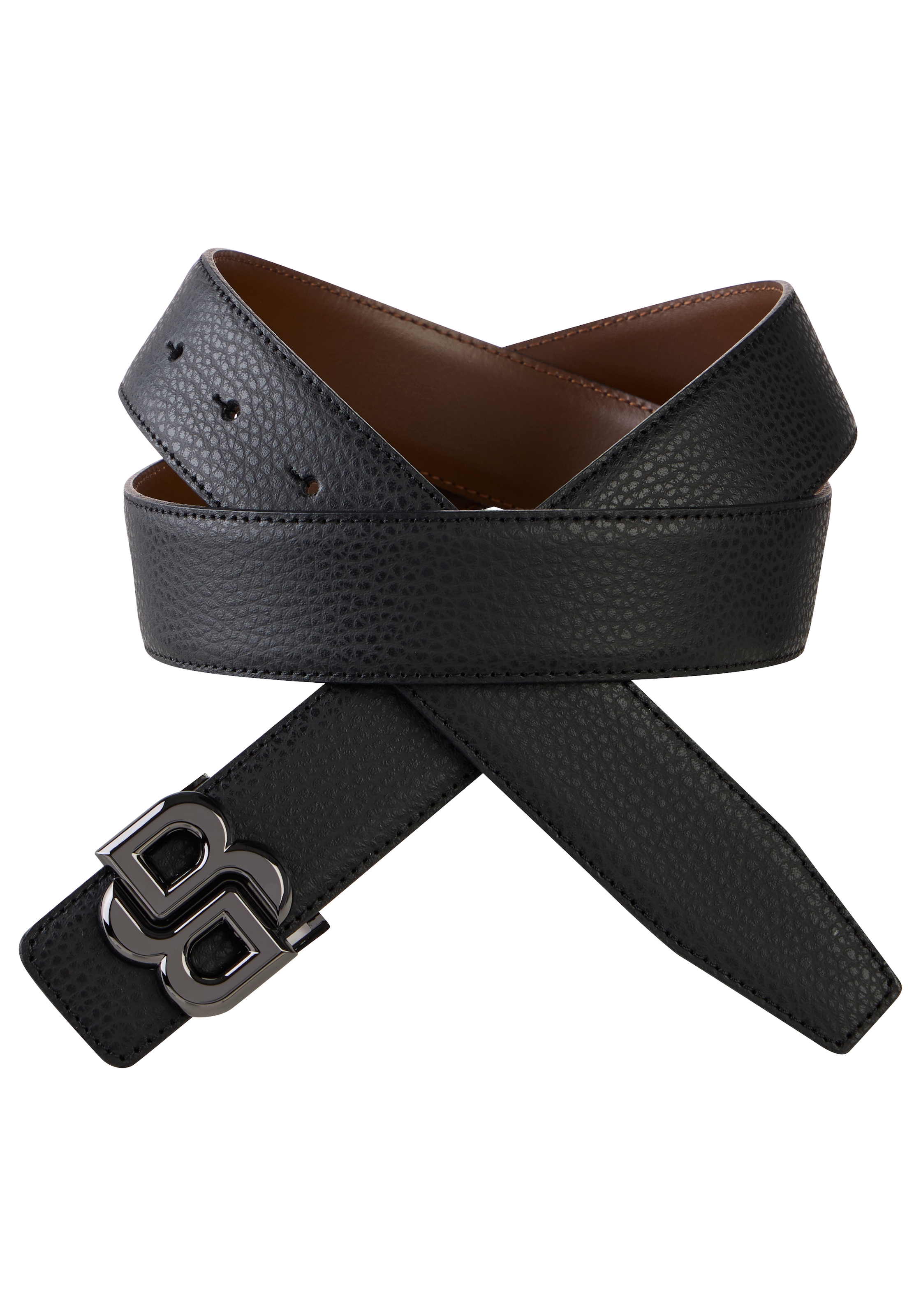 BOSS Wendegürtel »B_Icon-Gr-St Sr35« aus italienischem Leder