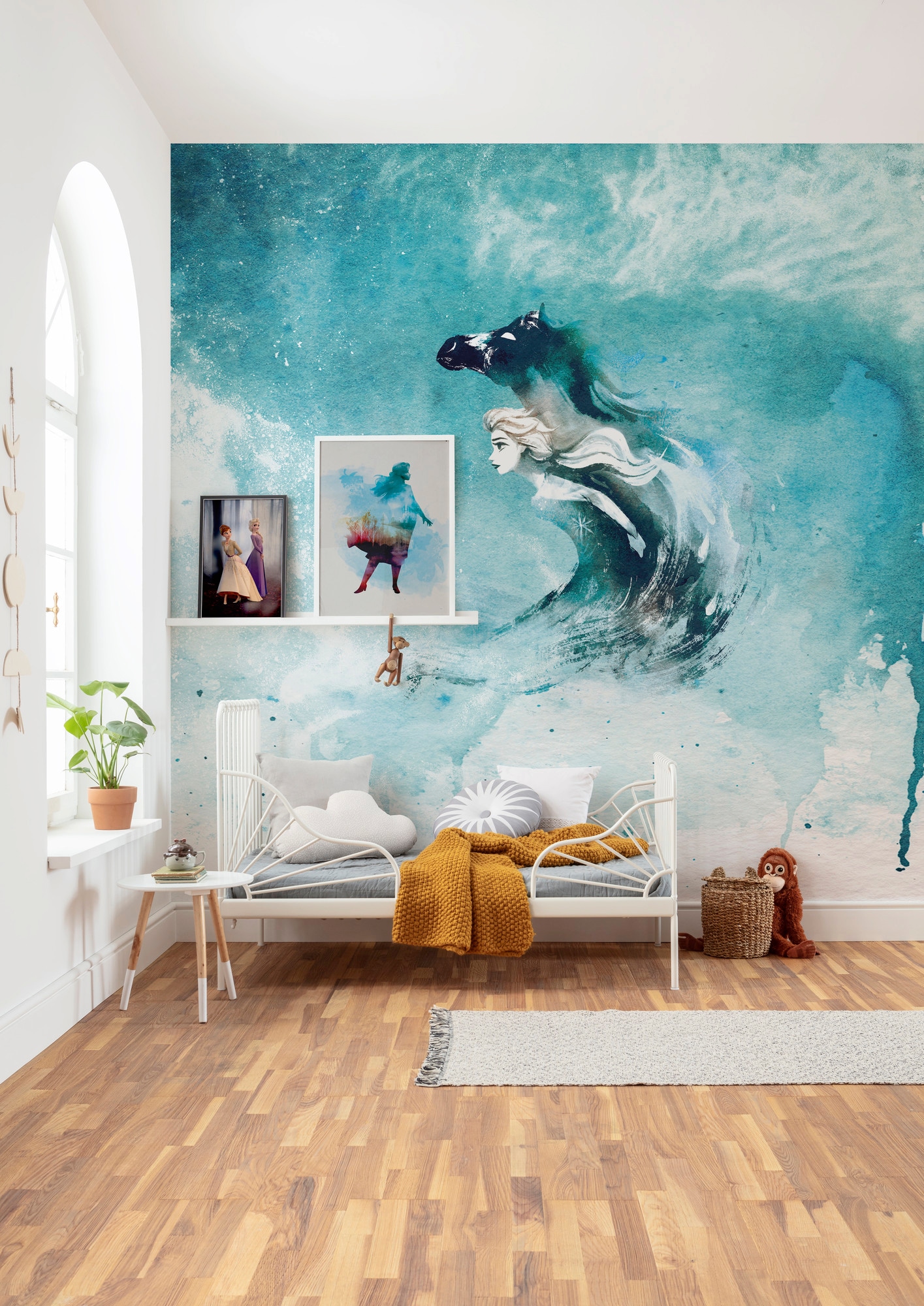 Komar Vliestapete »Digitaldruck Vlies - Frozen Spirit Of Wonder - Größe 250 x 250 cm«, bedruckt, Kinderzimmer