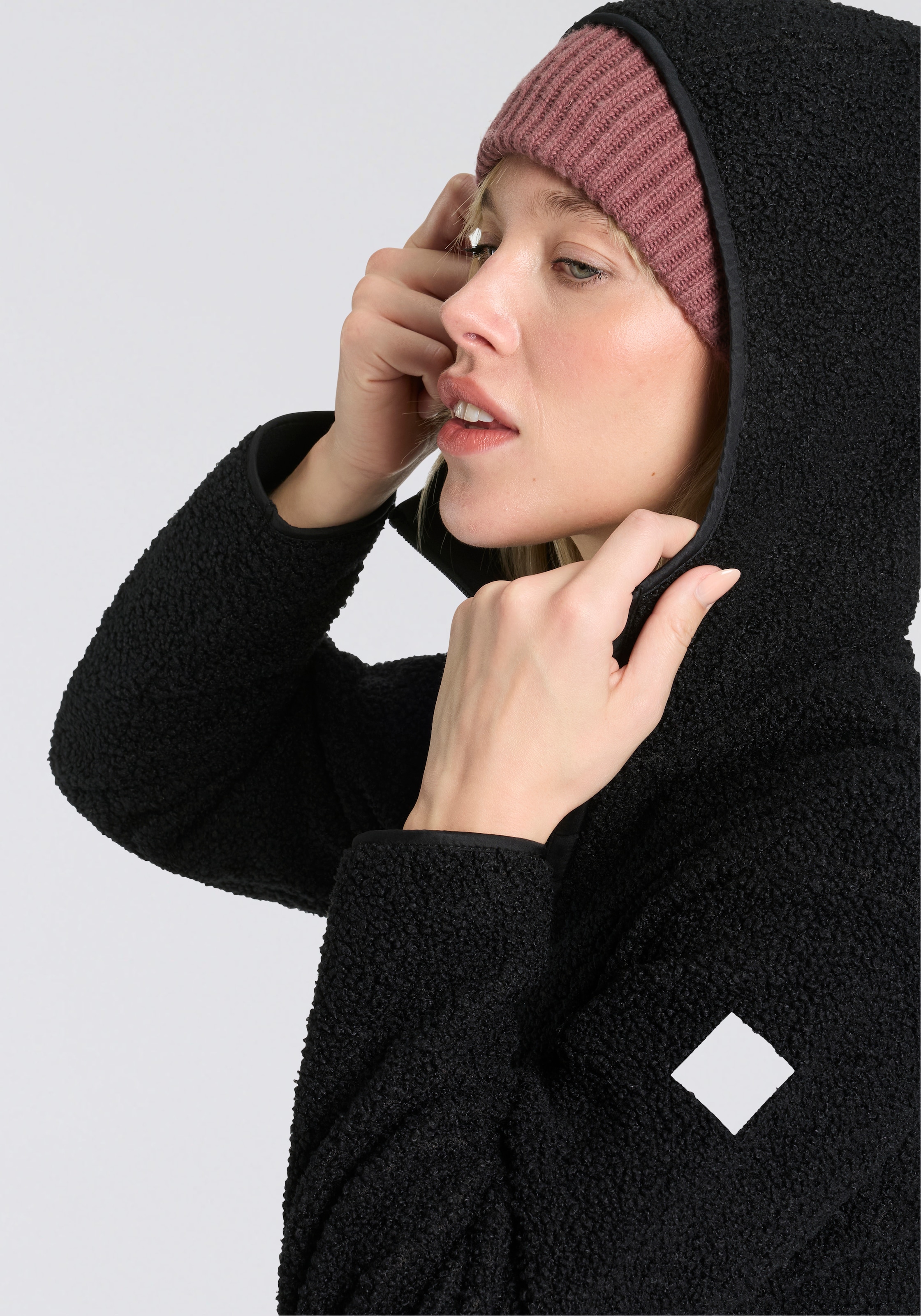 CMP Kapuzenplüschjacke