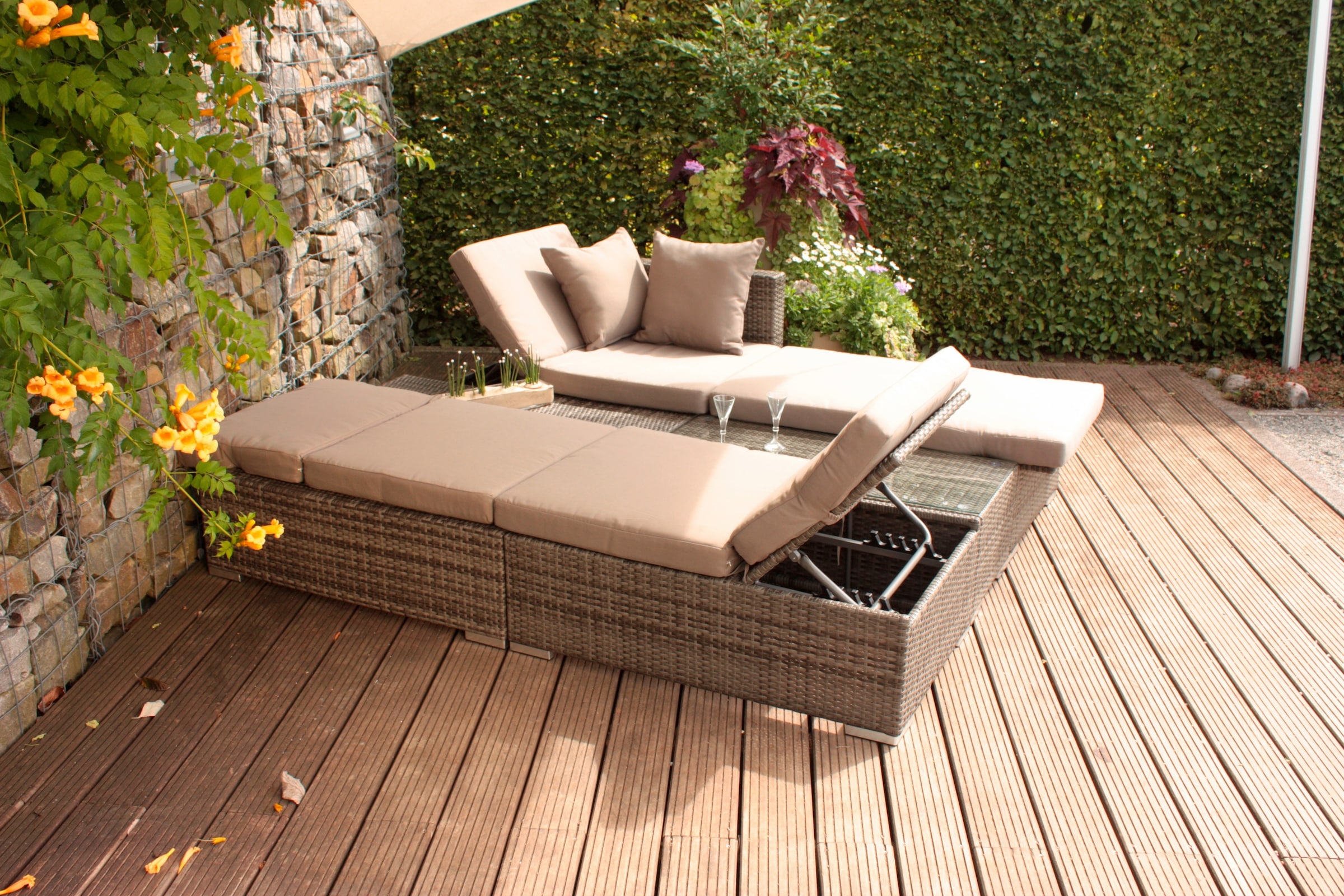 Garden Pleasure Gartenlounge-Set »Alcudia«, (Set)