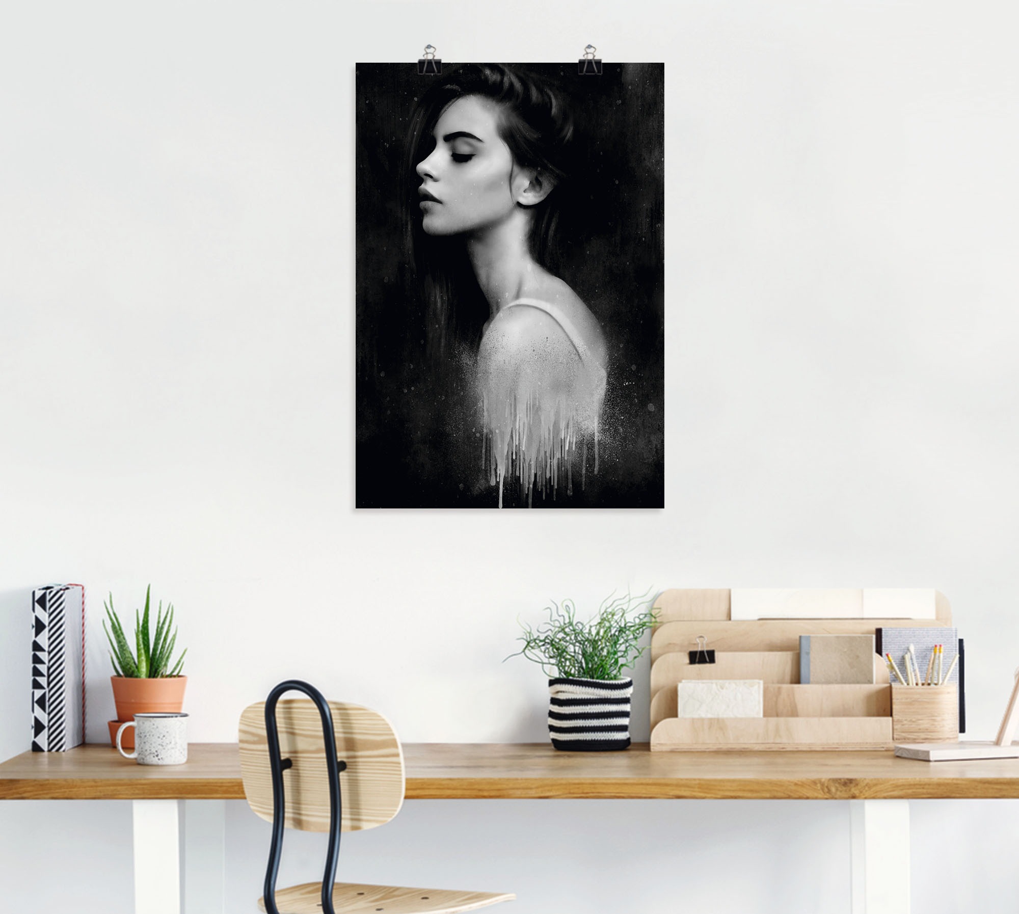 Artland Wandbild »Look at me«, Portrait, (1 St.), als Leinwandbild, Poster in verschied. Größen
