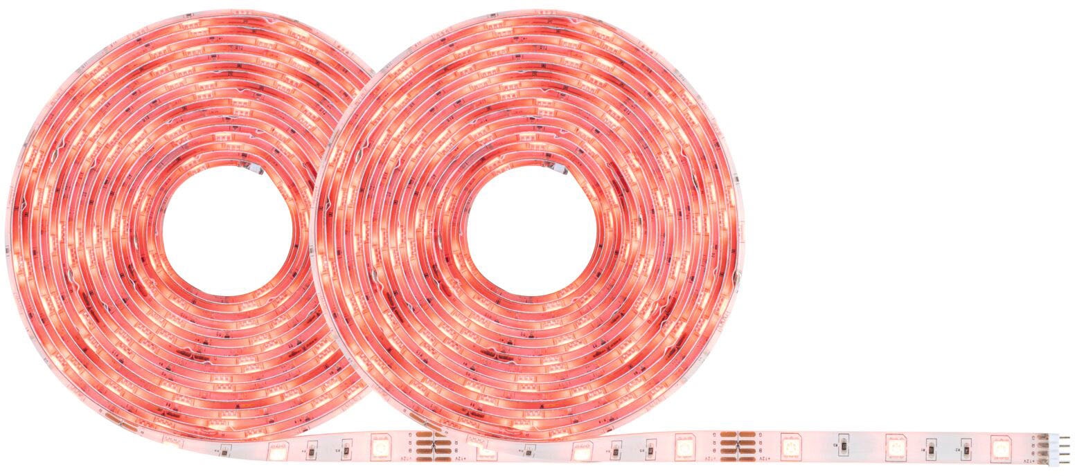 Paulmann LED-Streifen »SimpLED Stripe Set 10m 230/12V DC Weiß Metall Kunststoff«, 1 St.-flammig, RGB Zigbee