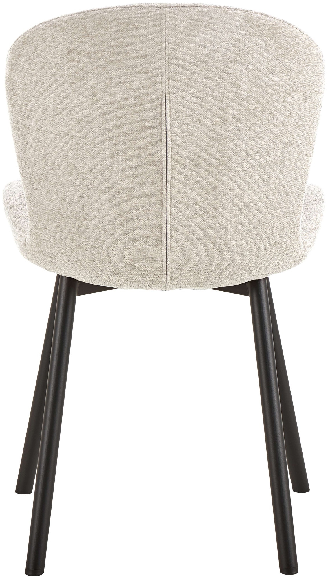 ACTONA GROUP Esszimmer-Set »Essgruppe, Speisetisch mit Stühlen«, (Komplett-Set, 5 St., 1x Tisch + 4x Stühle), Rechteckig Esstisch + 4x Stühle, grau keramik, beige,140x80x75cm