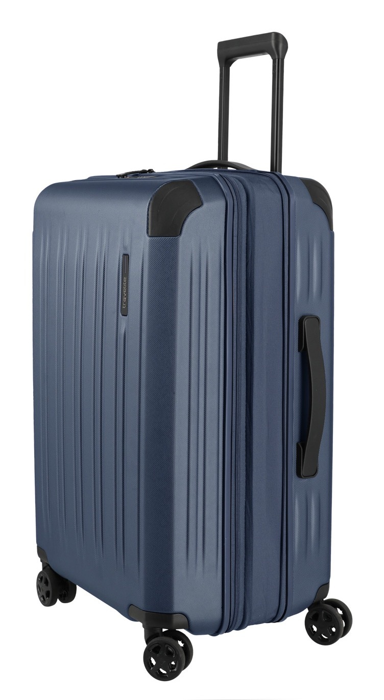 travelite Trolleyset »DYNAMIIC S/M/L, verschiedene Farben« Hartschalen-Koffer ABS Volumenerweiterung bei M/L