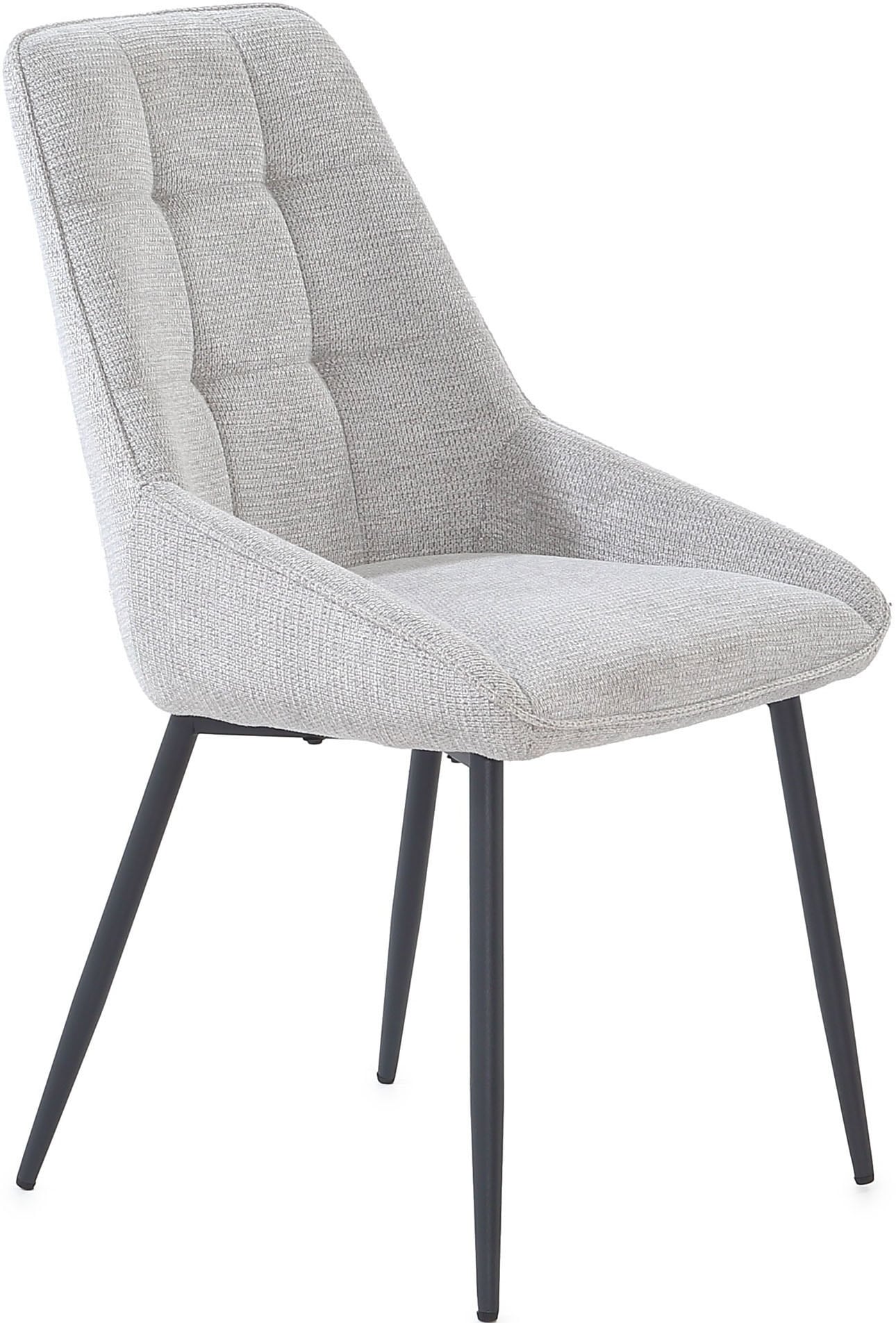 Jockenhöfer Gruppe Esszimmerstuhl »ROGER« (Set) 4 Stk.4-Fuss Stuhl, Webstoff, Schalenoptik