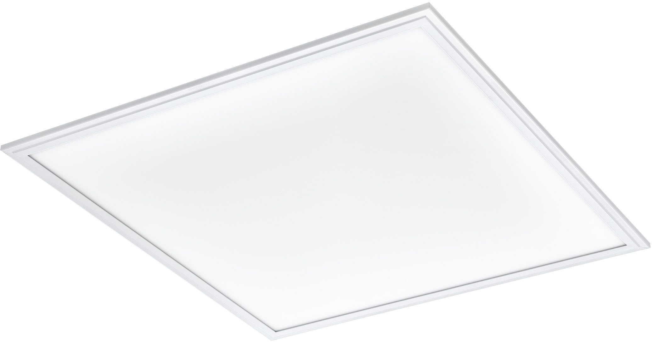 EGLO Deckenleuchte »SALOBRENA-Z Deckenlampe weiß, ZigBee 3.0, Timer, Panel, Disco-Modus«, Leuchtmittel LED-Modul | LED fest integriert, App/Sprachsteuerung Alexa, 59,5x59,5x5cm, exkl. Fernbedienung