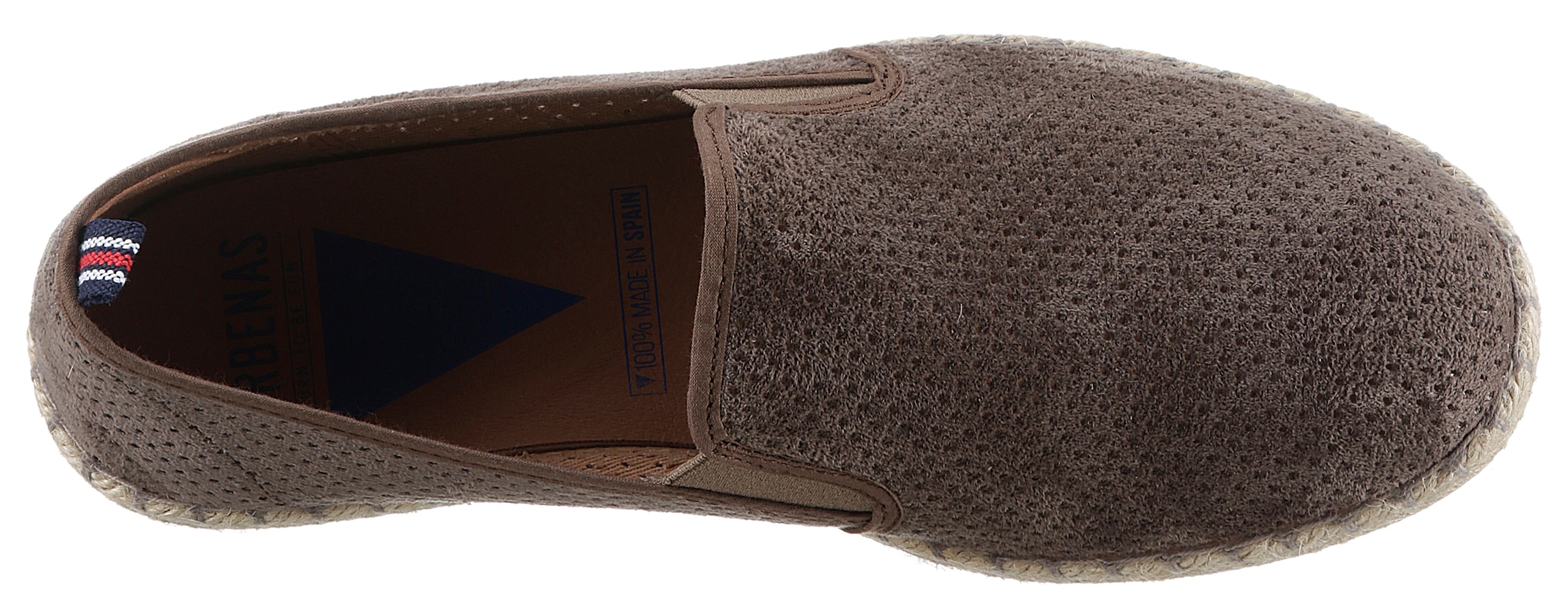 VERBENAS Espadrille »Tom Pacific«, Loafer, Slipper, Sommerschuh, Strandschuh mit Stretcheinsätze