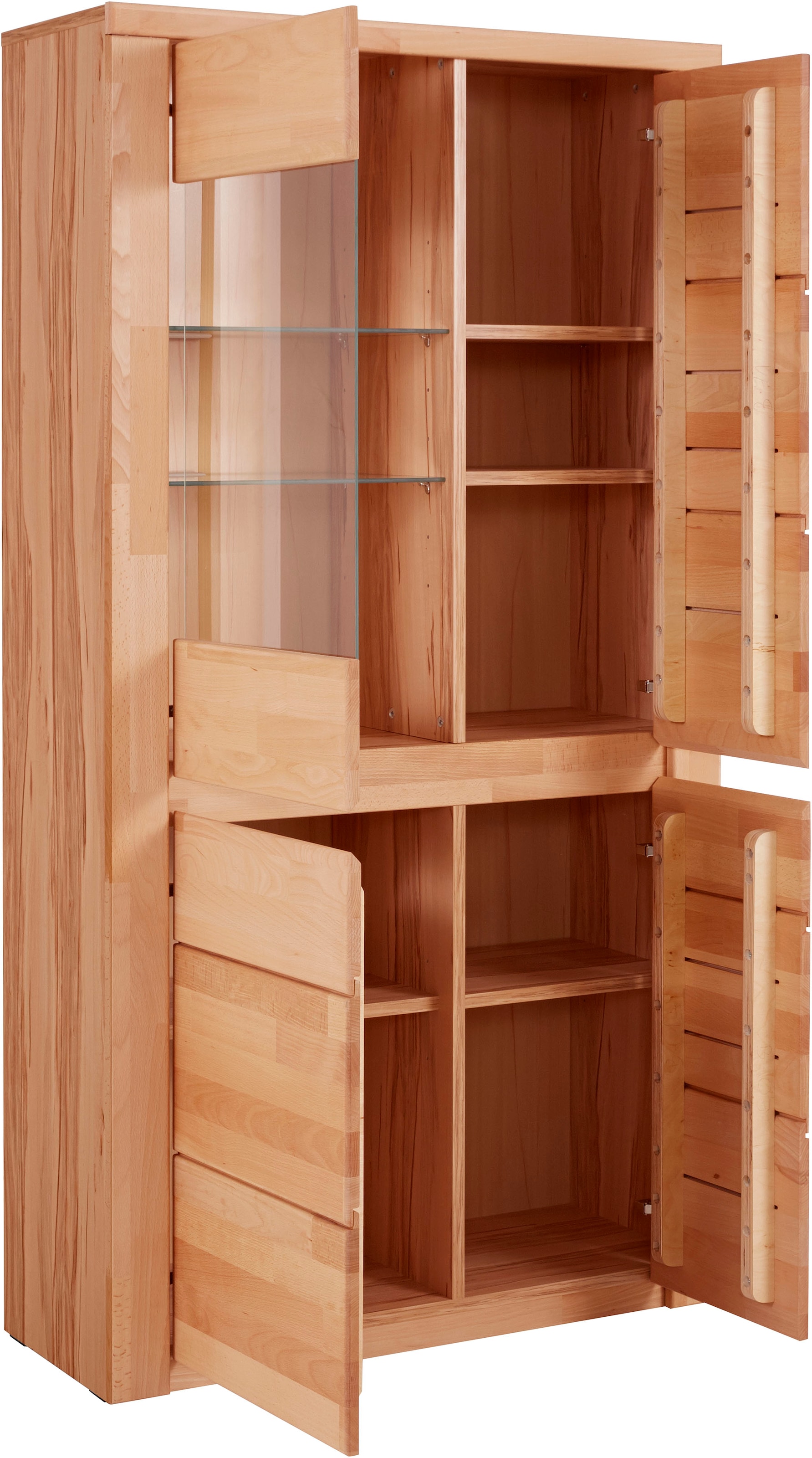 Home affaire Vitrine »Burani« grifflose Optik