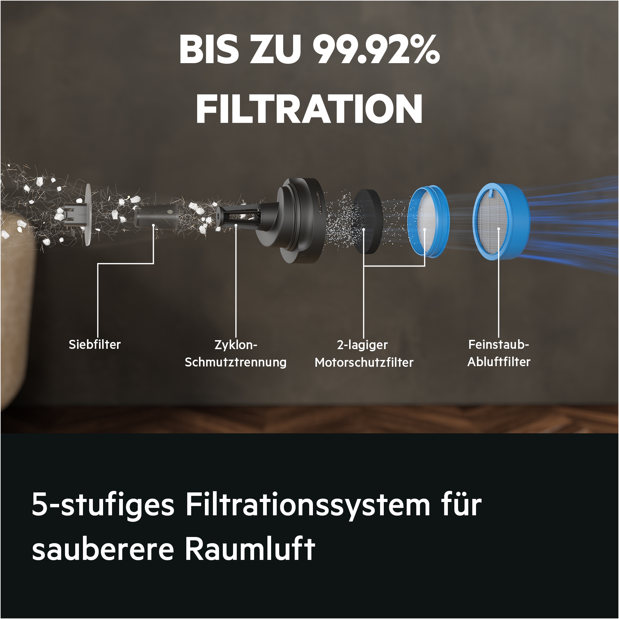 AEG Akku-Hand-und Stielstaubsauger »6000 AKKU-STAUBSAUGER (AP61HB21SH)« sehr leicht 2,5 kg, 53 % Recyclingmaterial, bis zu 50 Min. Laufzeit
