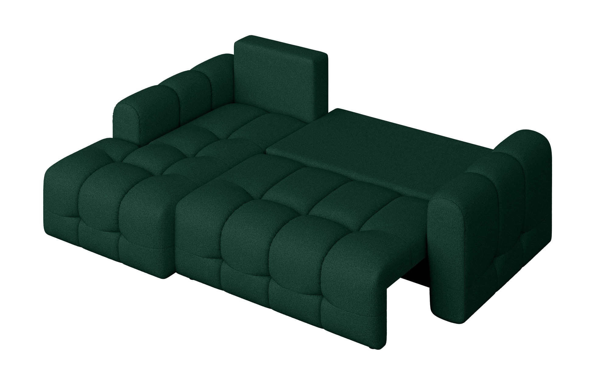 INOSIGN Ecksofa »Manilla, wahlweise mit Bettfunktion, B/T/H 265/170/91 cm«, L-Form mit Recamiere rechts/links bestellbar, Wellenunterfederung
