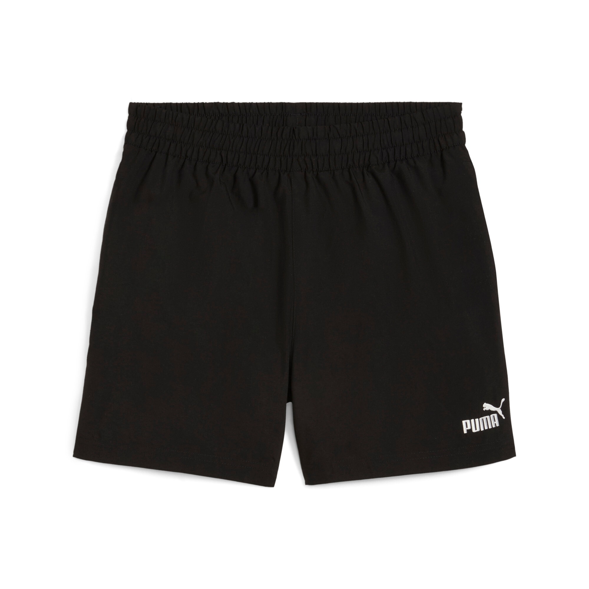 PUMA Shorts »ESS TAPE WOVEN SHORTS 5"«  für Herren, Tape Streifen am Bein