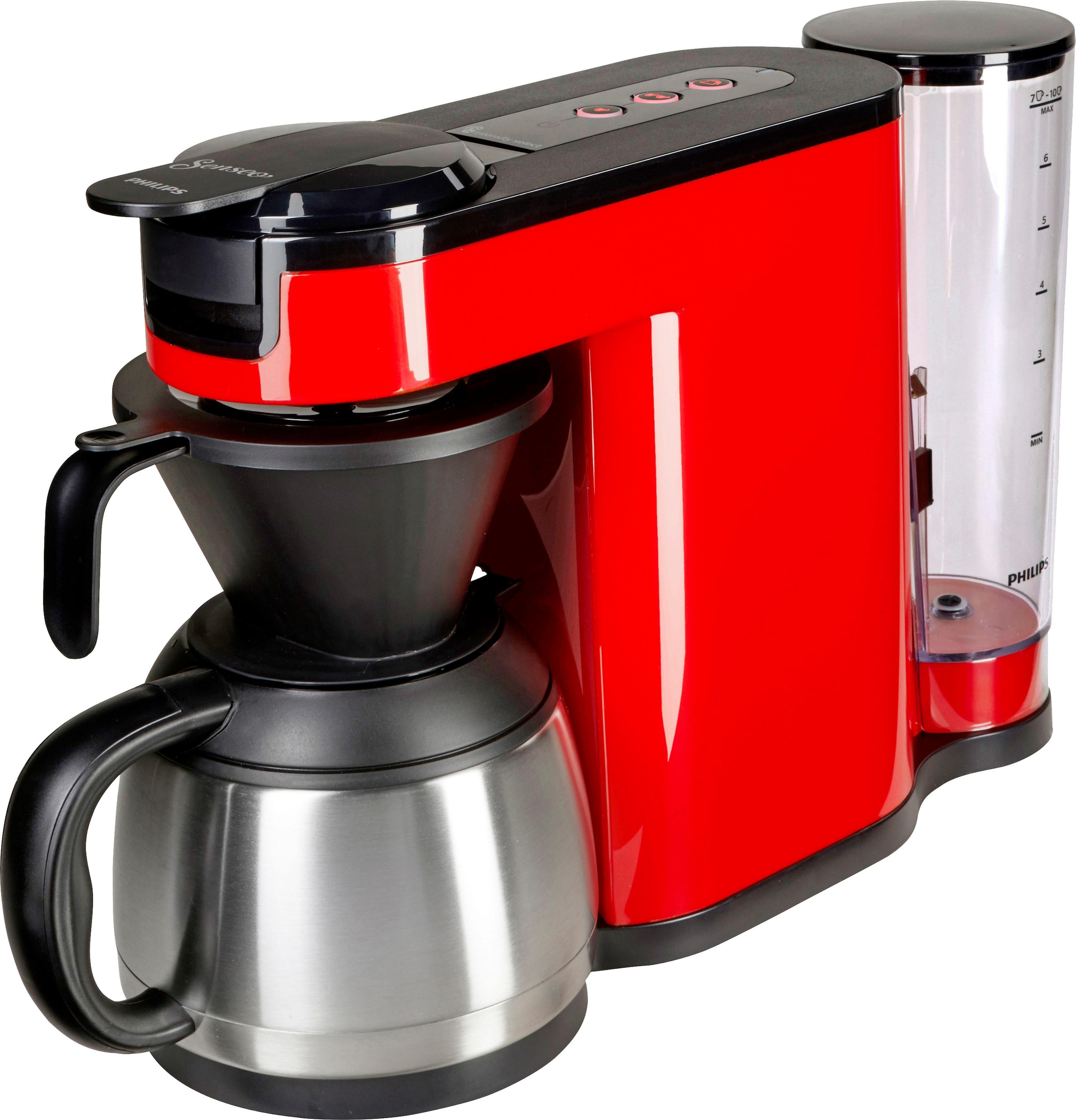 jetzt 1 € Wert OTTO von bestellen »SENSEO® Kaffeepadmaschine im Philips 9,90 Senseo Kaffeepaddose HD6592/80«, Papierfilter, Kaffeekanne, UVP bei l Switch