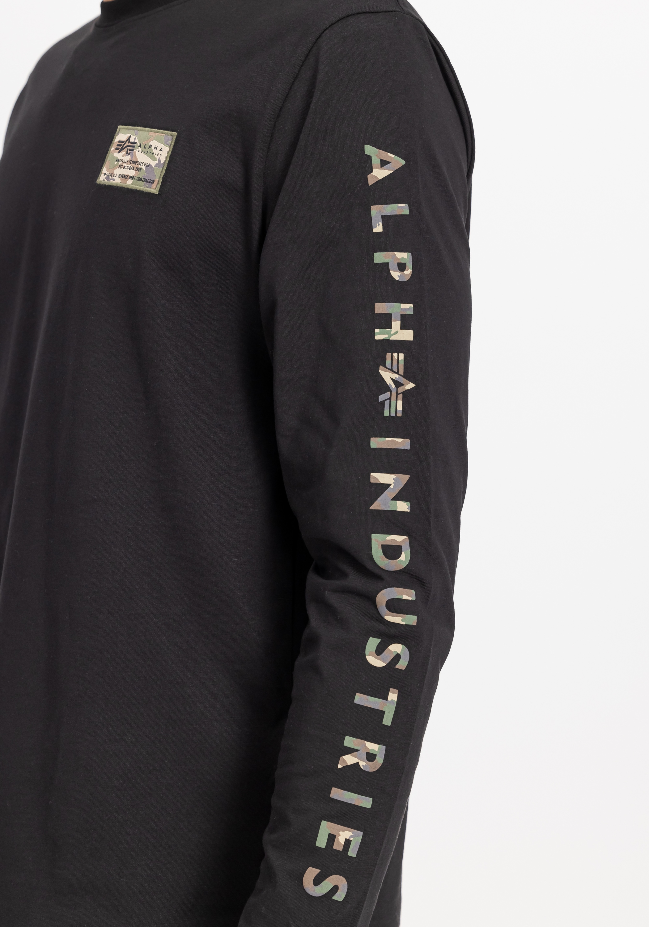 Alpha Industries Longsleeve »Camo Sleeve Longsleeve«
