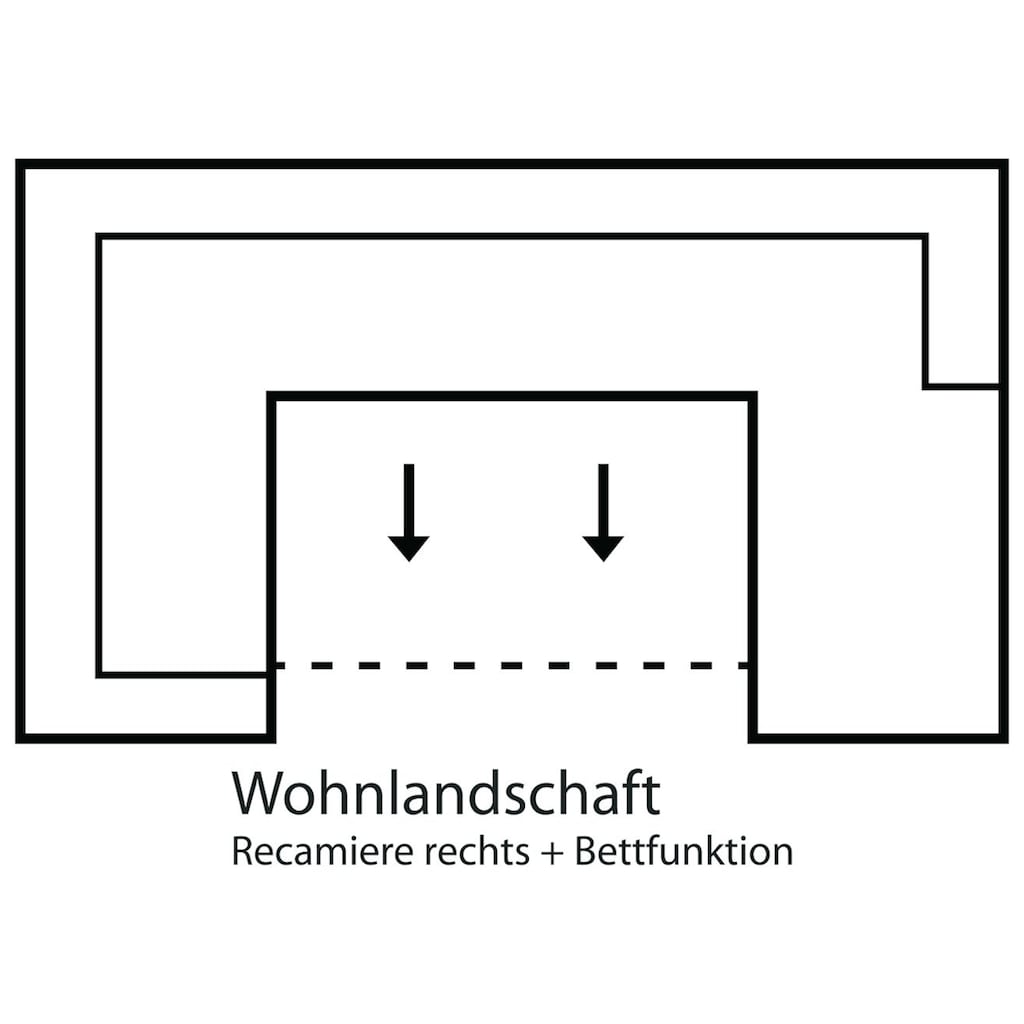 sit&more Wohnlandschaft »Ascara U-Form«