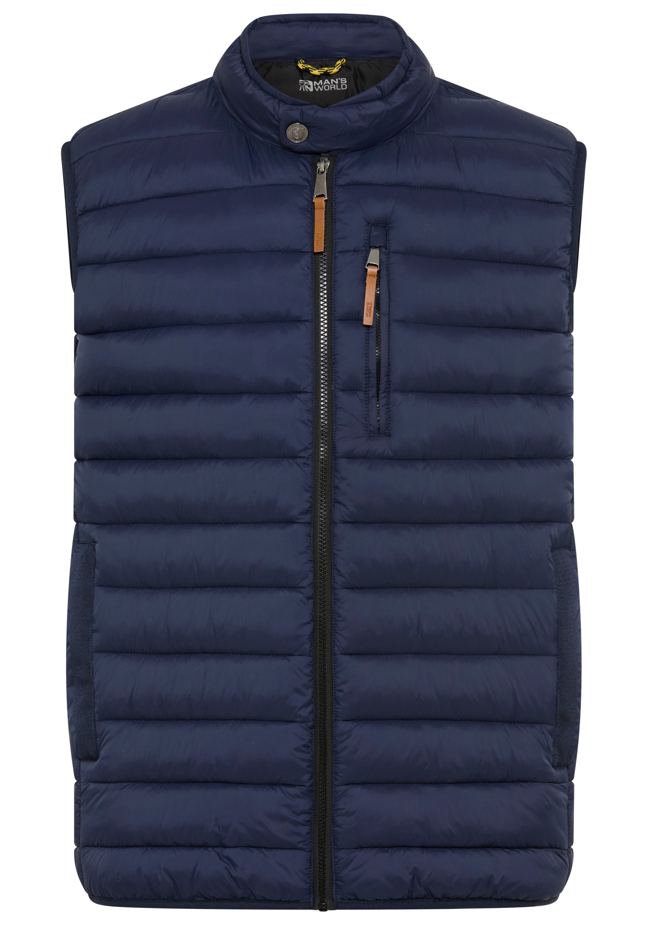 Man's World Steppweste mit Sehkragen, ideal für den Übergang