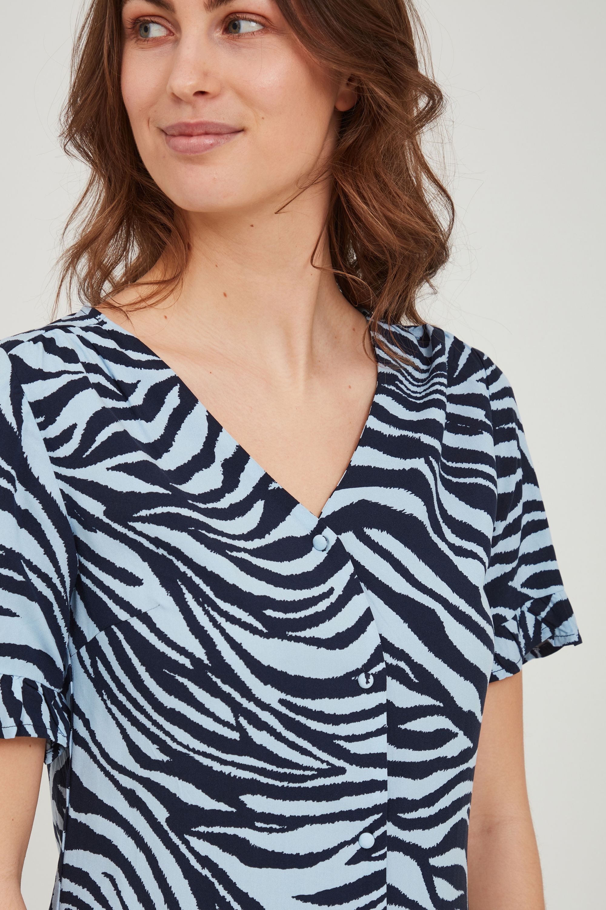fransa Sommerkleid »Sommerkleid FRAlzebra«
