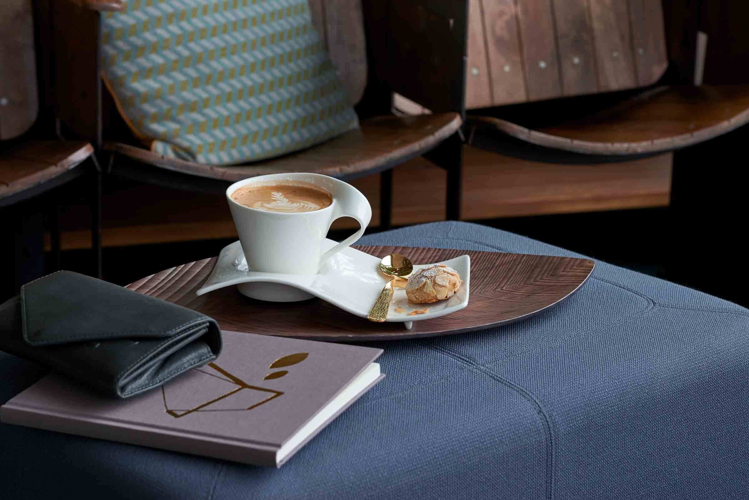 Villeroy & Boch Esslöffel »Kaffee- & Espresso-Löffel vergoldet NewWave Caffè Spoon 17,5 cm & 12 cm 12er Set gold« Spülmaschinenfest
