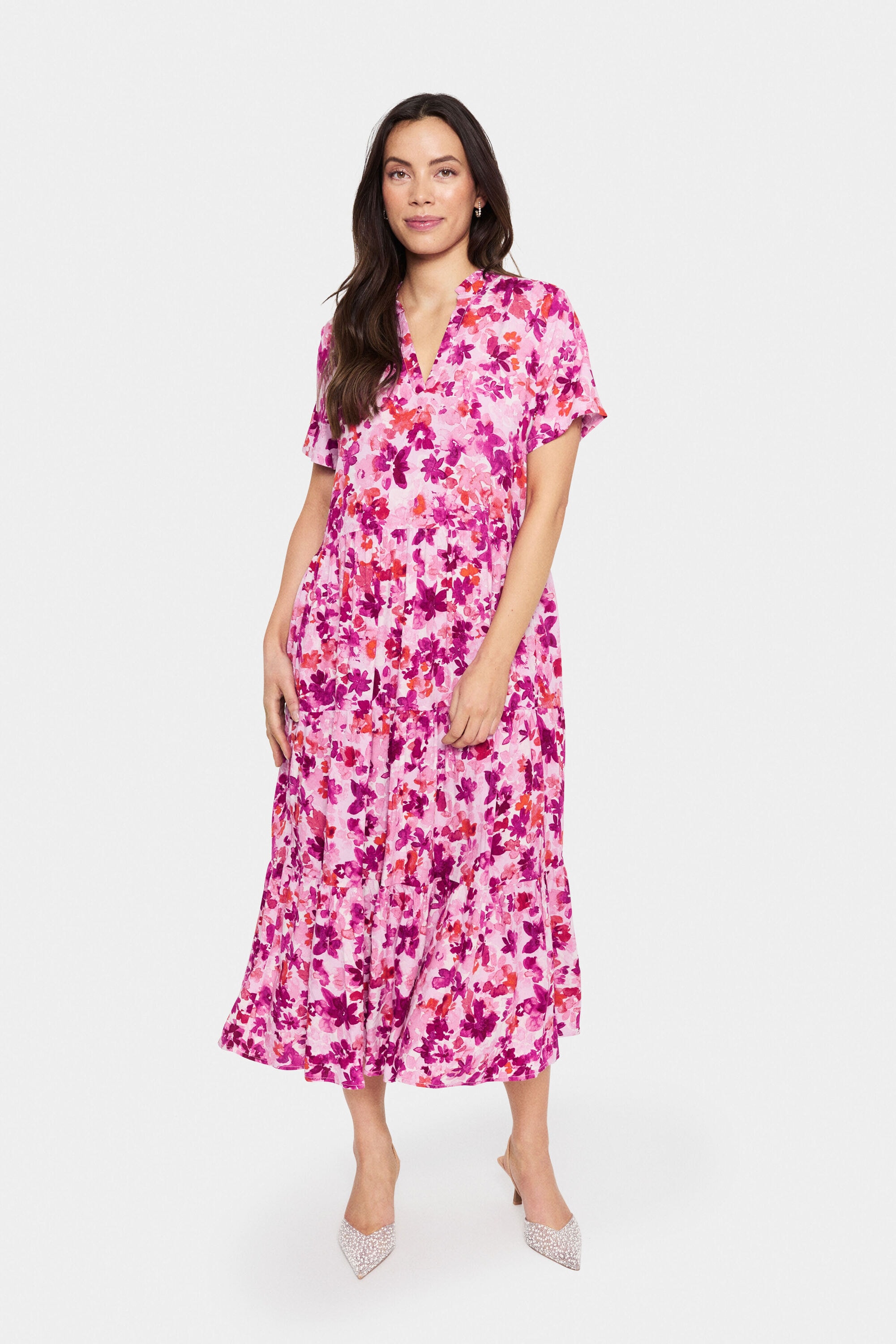 Saint Tropez Midikleid »Kleid EdaSZ«