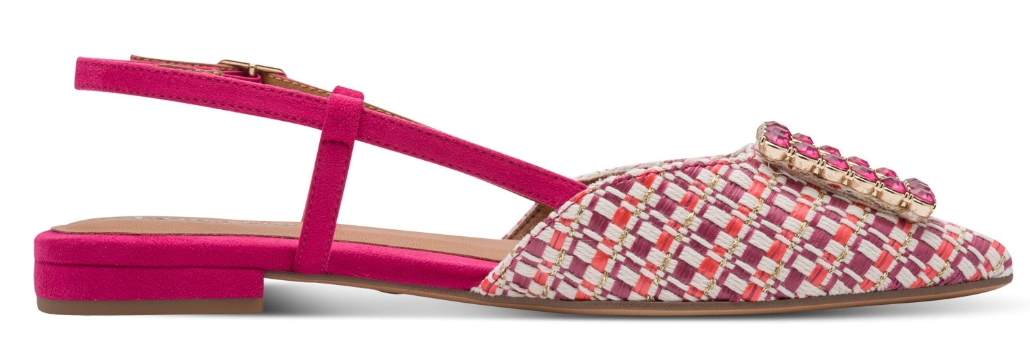Tamaris Slingpumps  Blockabsatz, Sommerschuh, Businesschuh in spitzer Form