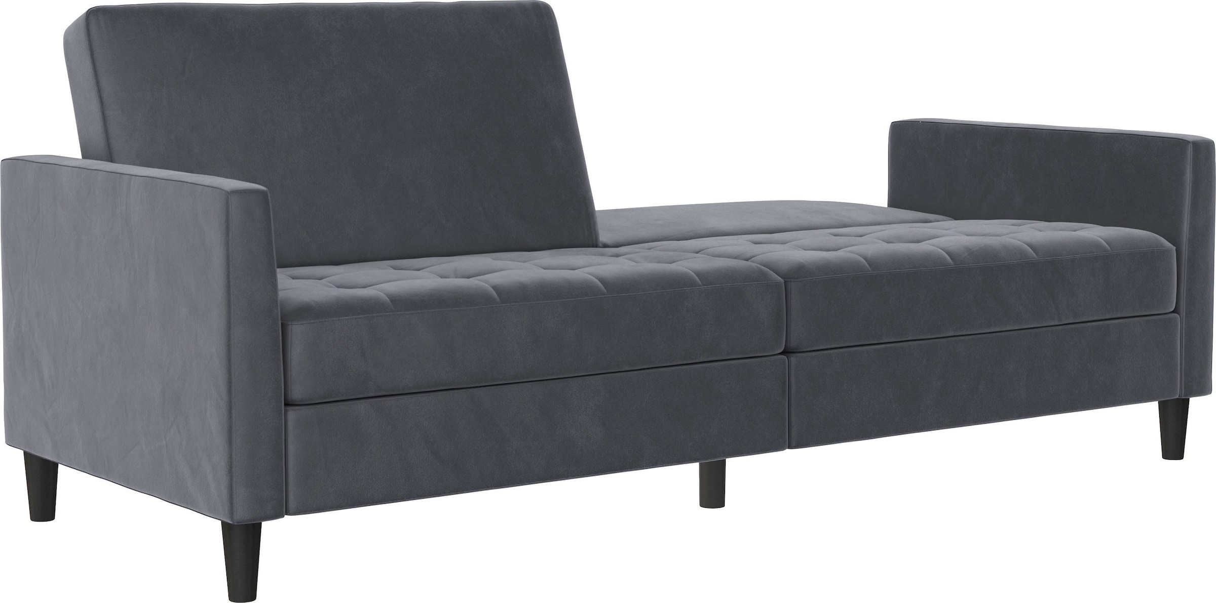 Dorel Home 3-Sitzer »Presley«, Sofa mit Bett-Funktion und verstellbarer Rückenlehne