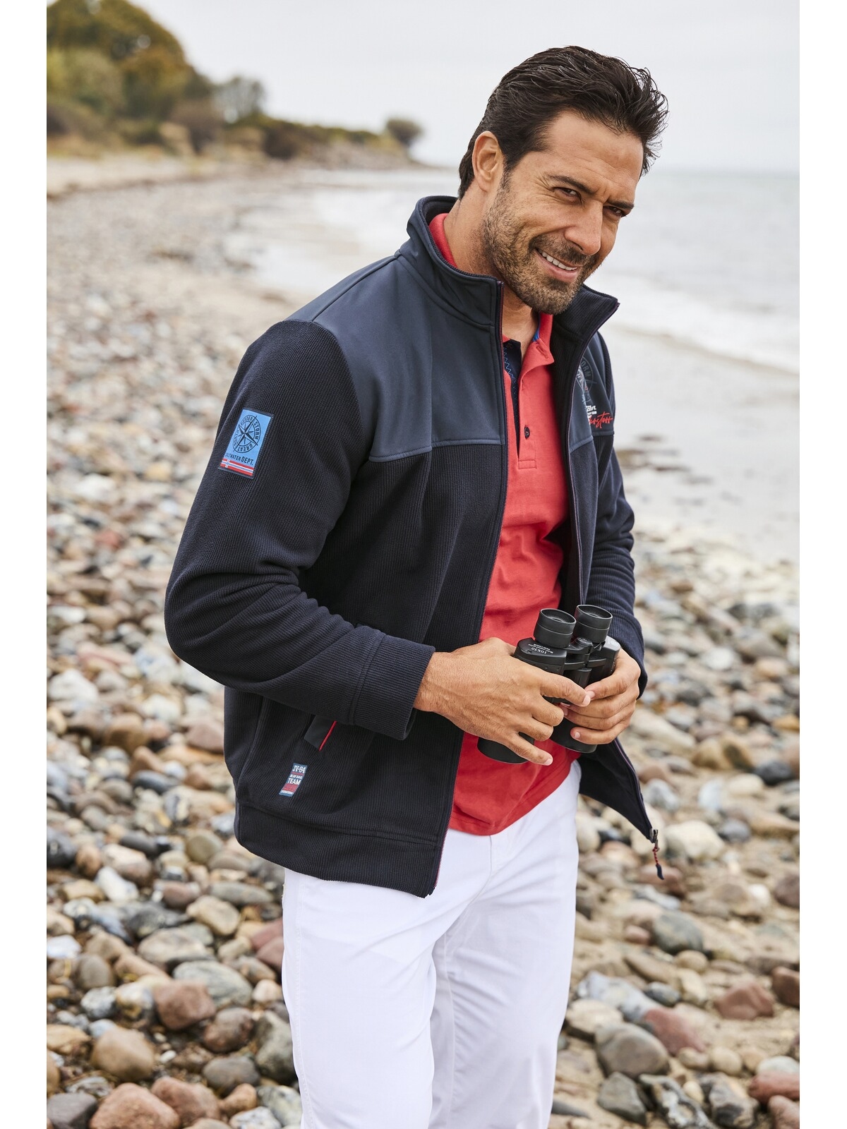 Jan Vanderstorm Sweatjacke »Sweatjacke ASPIAN«