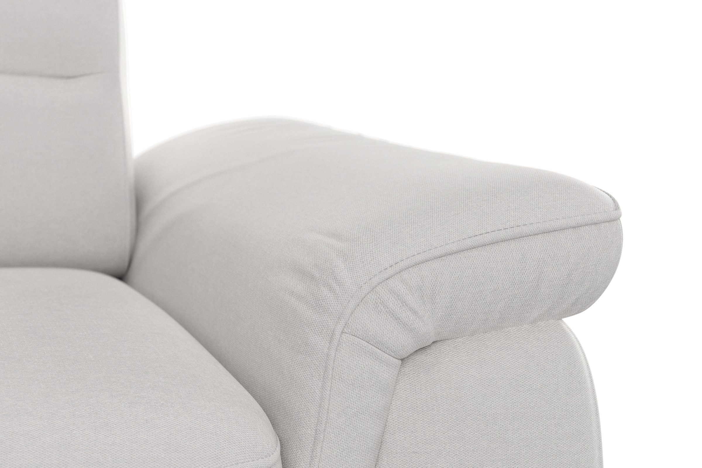 sit&more Ecksofa »Sinatra L-Form«, mit Ottomane, optional mit Kopfteilverstellung und Armteilfunktion