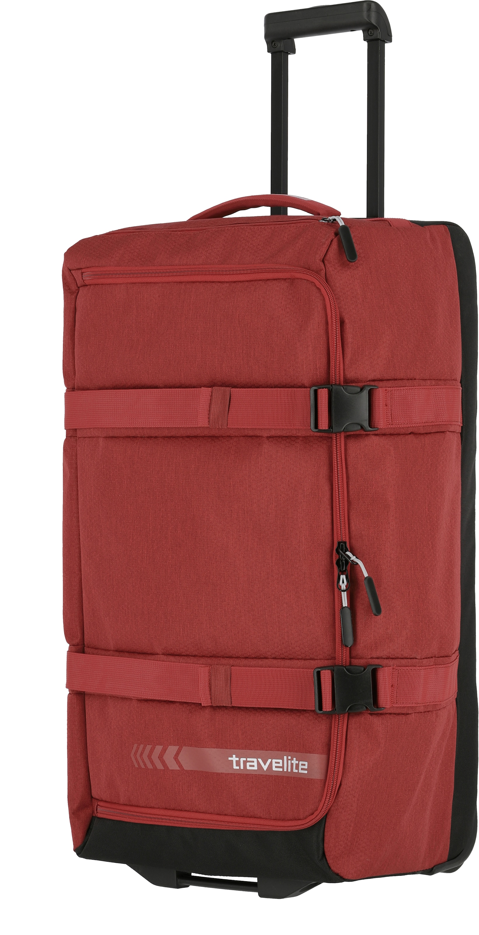 travelite Weichgepäck-Trolley »KICK OFF, verschiedene Größen und Farben«, 2 Rollen, Reisetasche Reisegepäck Reisekoffer Trolley Freizeittasche