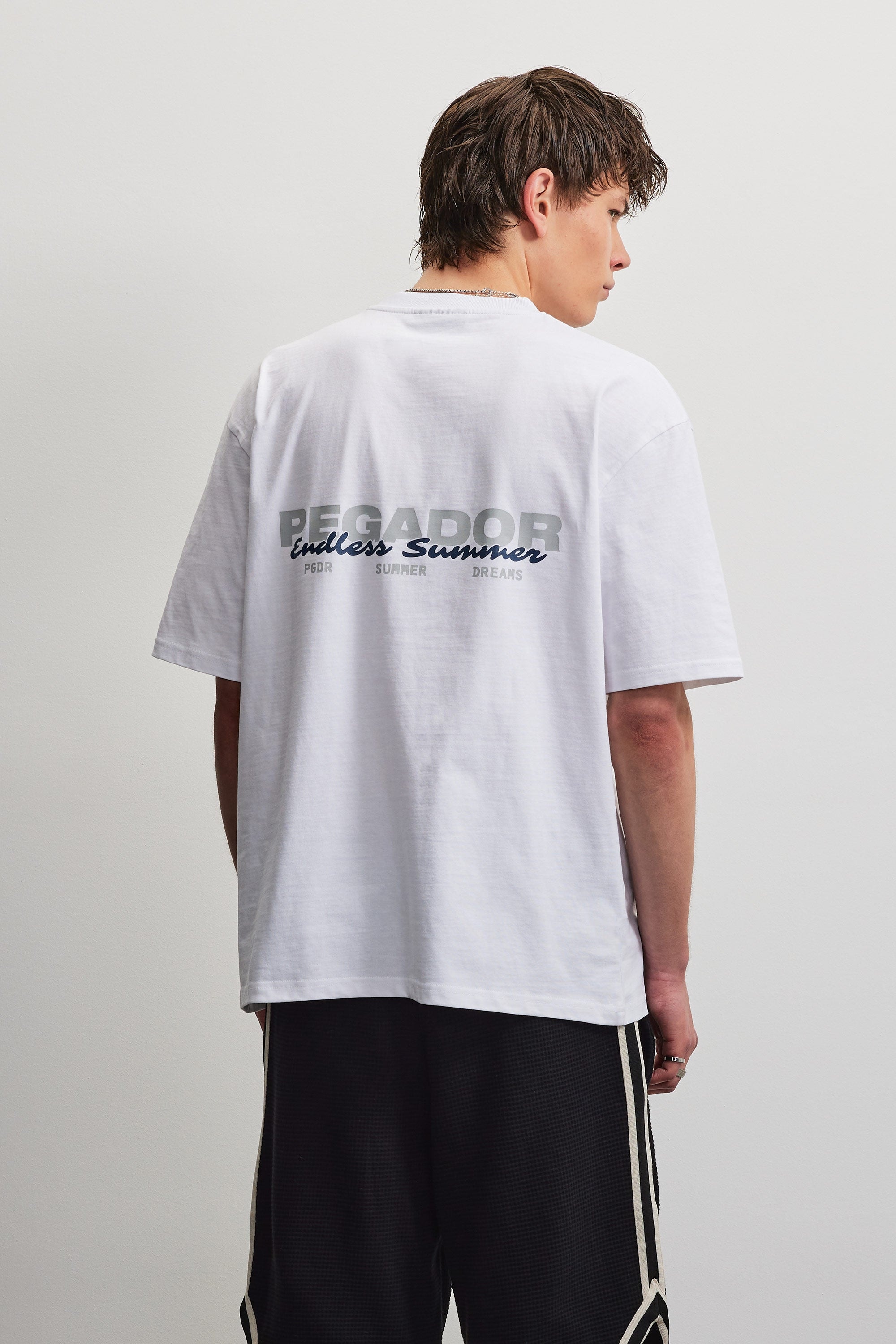 PEGADOR Rundhalsshirt »TORRES OVERSIZED TEE«