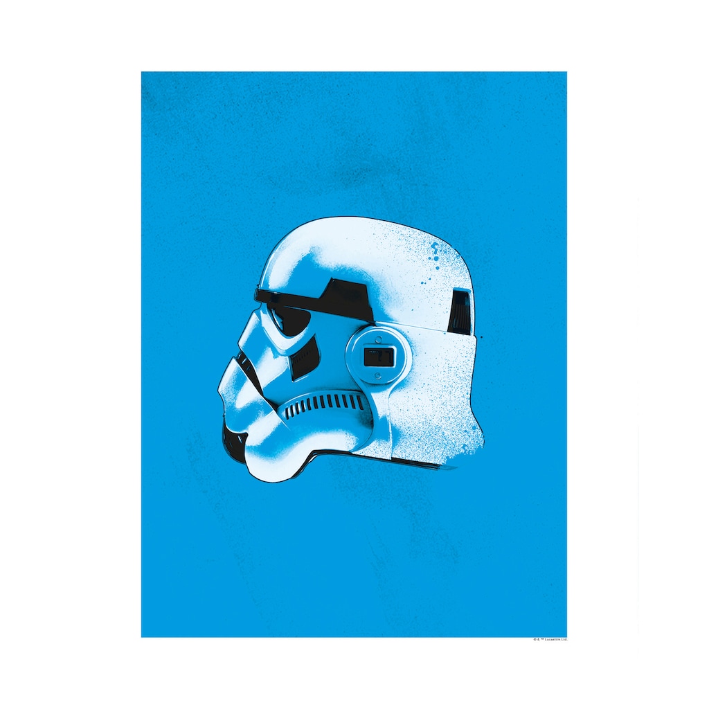 Komar Poster »Star Wars Classic Helmets Stormtrooper«, Star Wars, (1 St.)