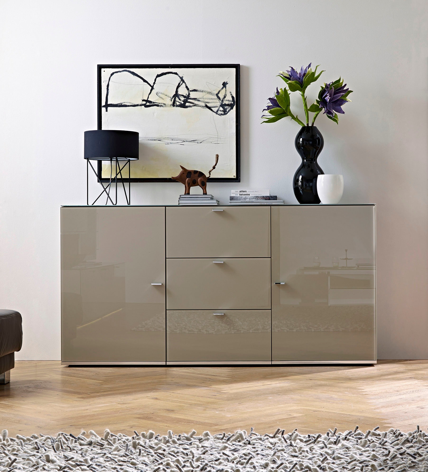 LEONARDO Sideboard »CURVE«