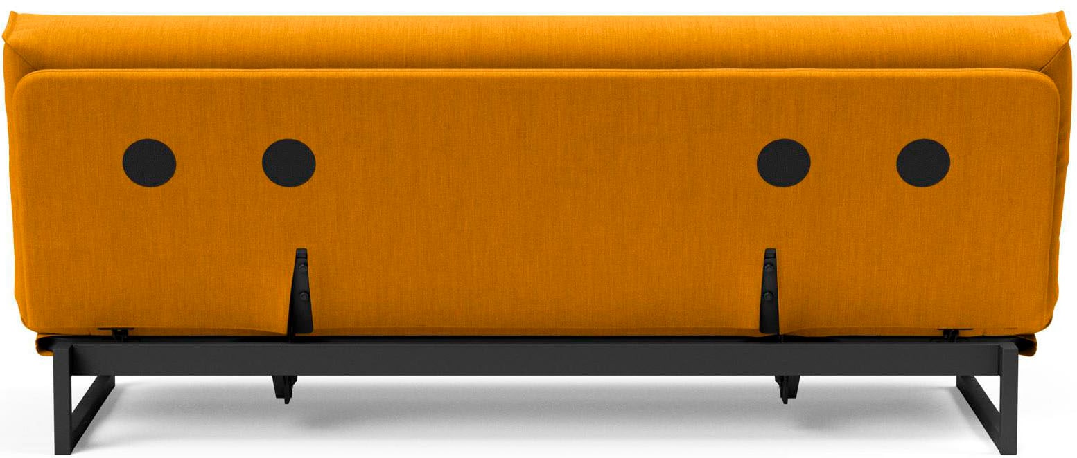 INNOVATION LIVING ™ Schlafsofa »Fraction Dauerschlaffunktion, schlicht und elegant, Industriedesign«, bequem, Rückenlehne 3-fach verstellbar