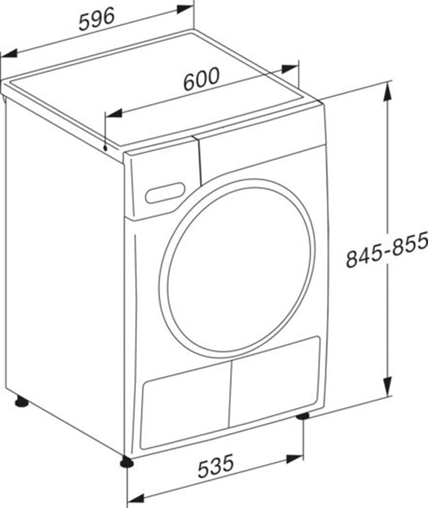Miele Wärmepumpentrockner »TSH783WP EcoSpeed&9kg«