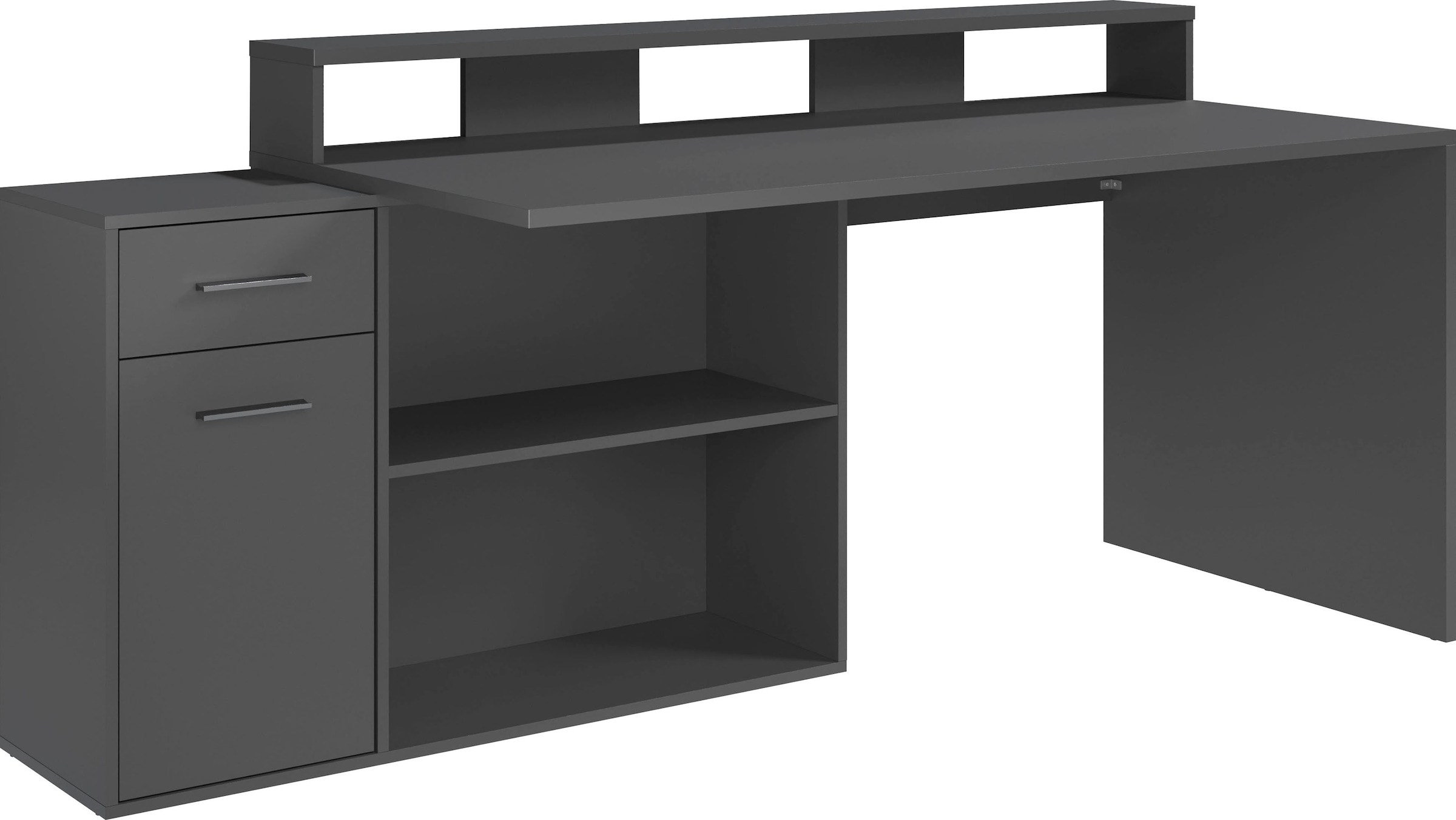 INOSIGN Schreibtisch »Chester«, (2 St.), Gamingtisch mit Lowboard - Arbeitstisch Maße (B/T/H) 160/115/92 cm