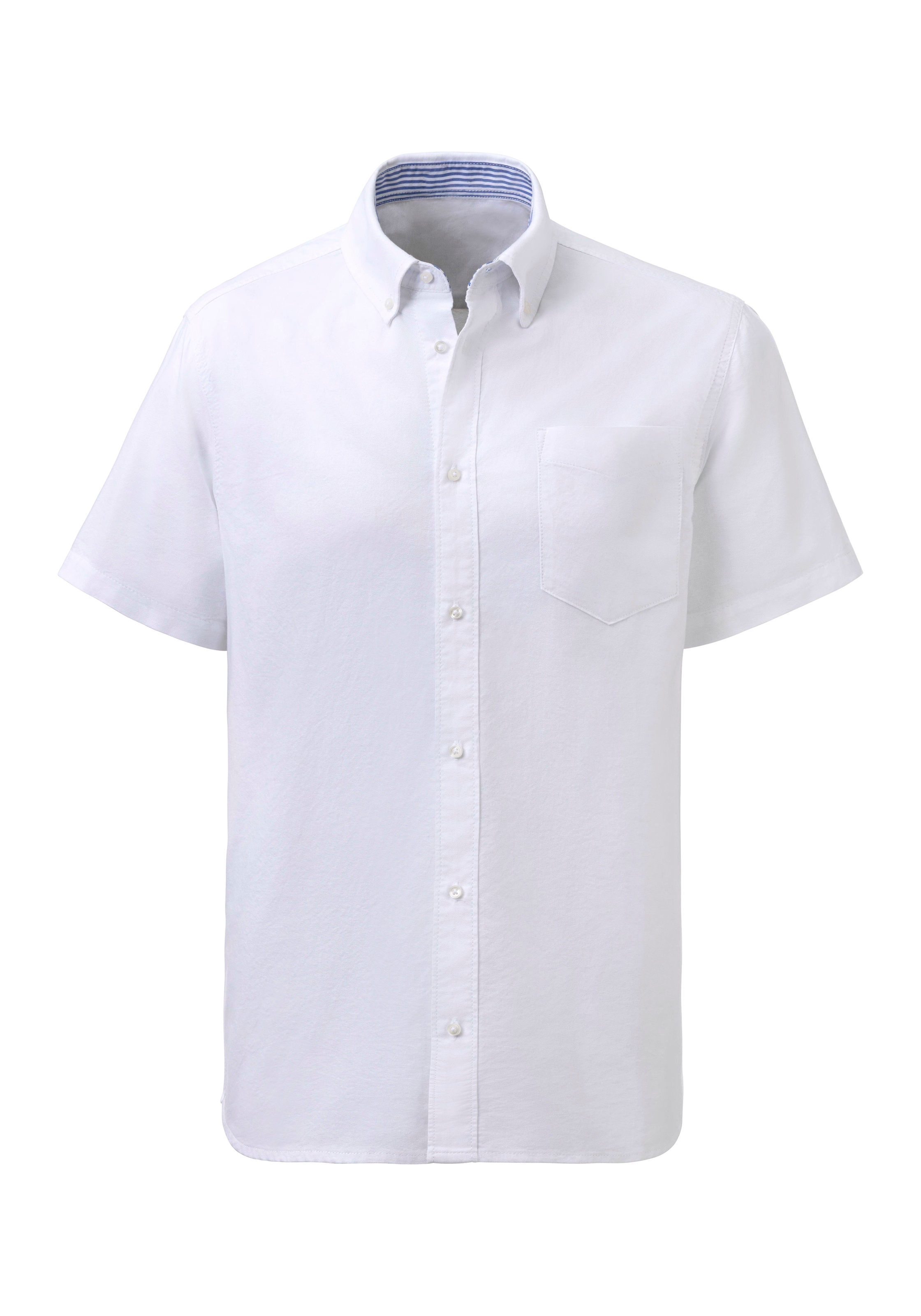 H.I.S Kurzarmhemd »regular-fit«, mit Button-down-Kragen, reine Baumwolle