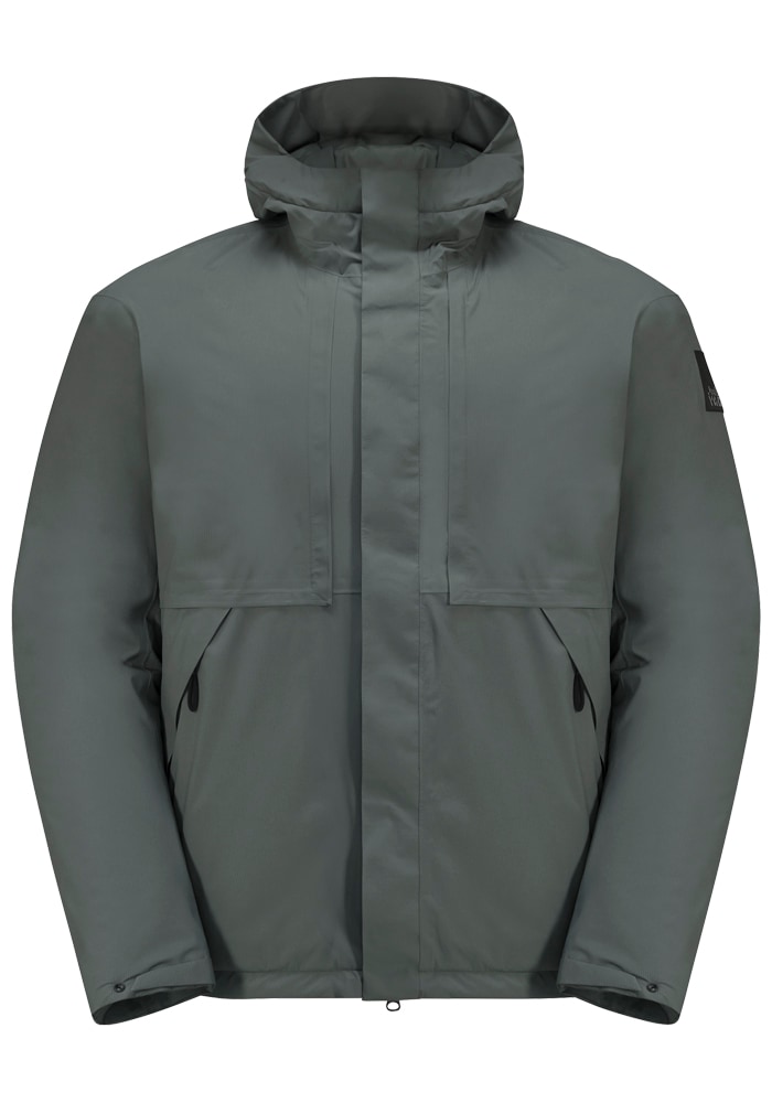 Jack Wolfskin Trekkingjacke »WANDERMOOD JKT M«, mit Kapuze