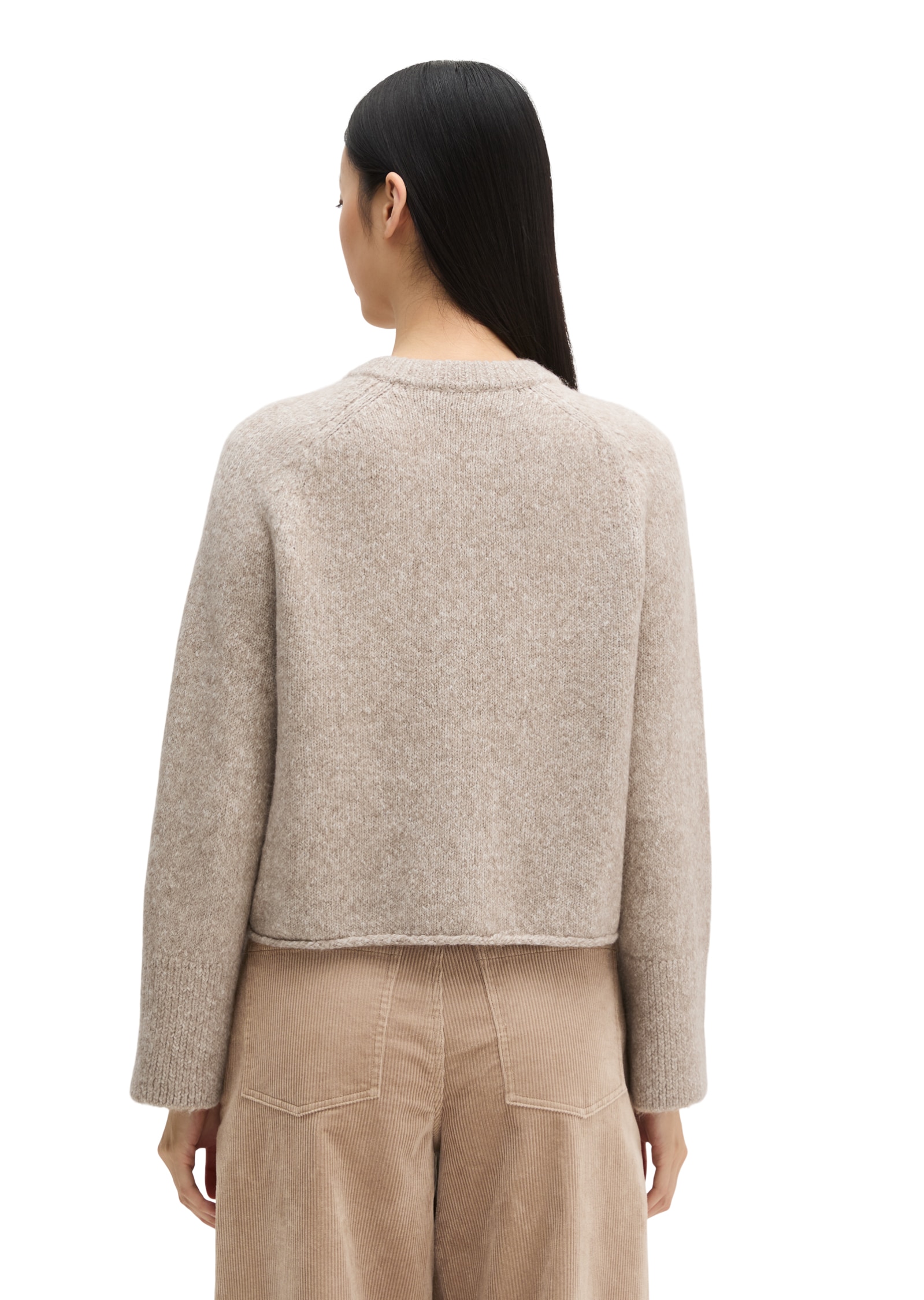 Marc O'Polo Cardigan regular aus kuscheligem Organic Cotton-Alpakawolle-Mix