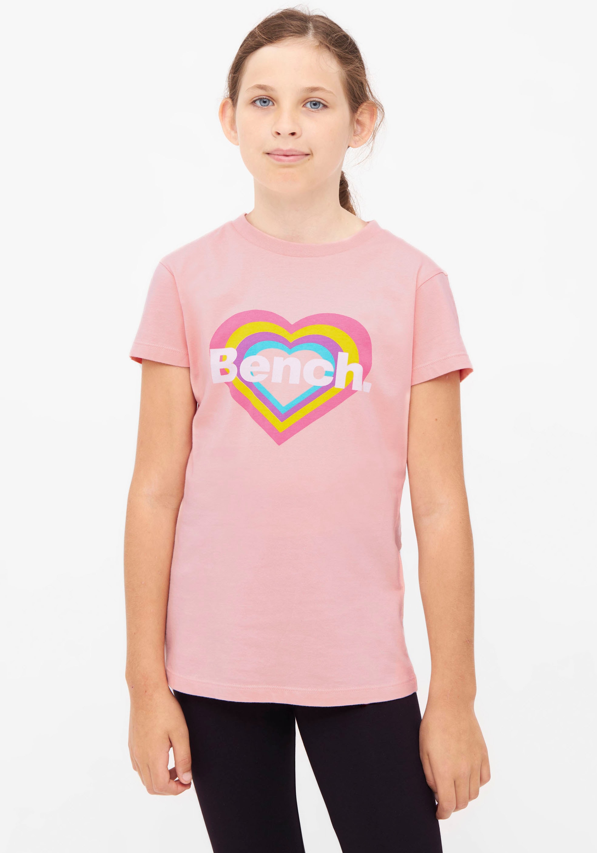 Bench. Kurzarmshirt »GODIVA«, (Packung, 3 tlg.)