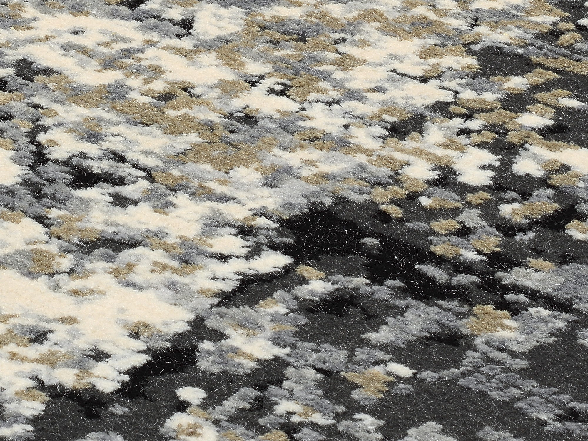 OCI DIE TEPPICHMARKE Teppich »ARCADIA PLAZA« rechteckig 6 mm Höhe Design Teppich Kurzflor dezenter Glanz, Viskose, hochwertige Qualität